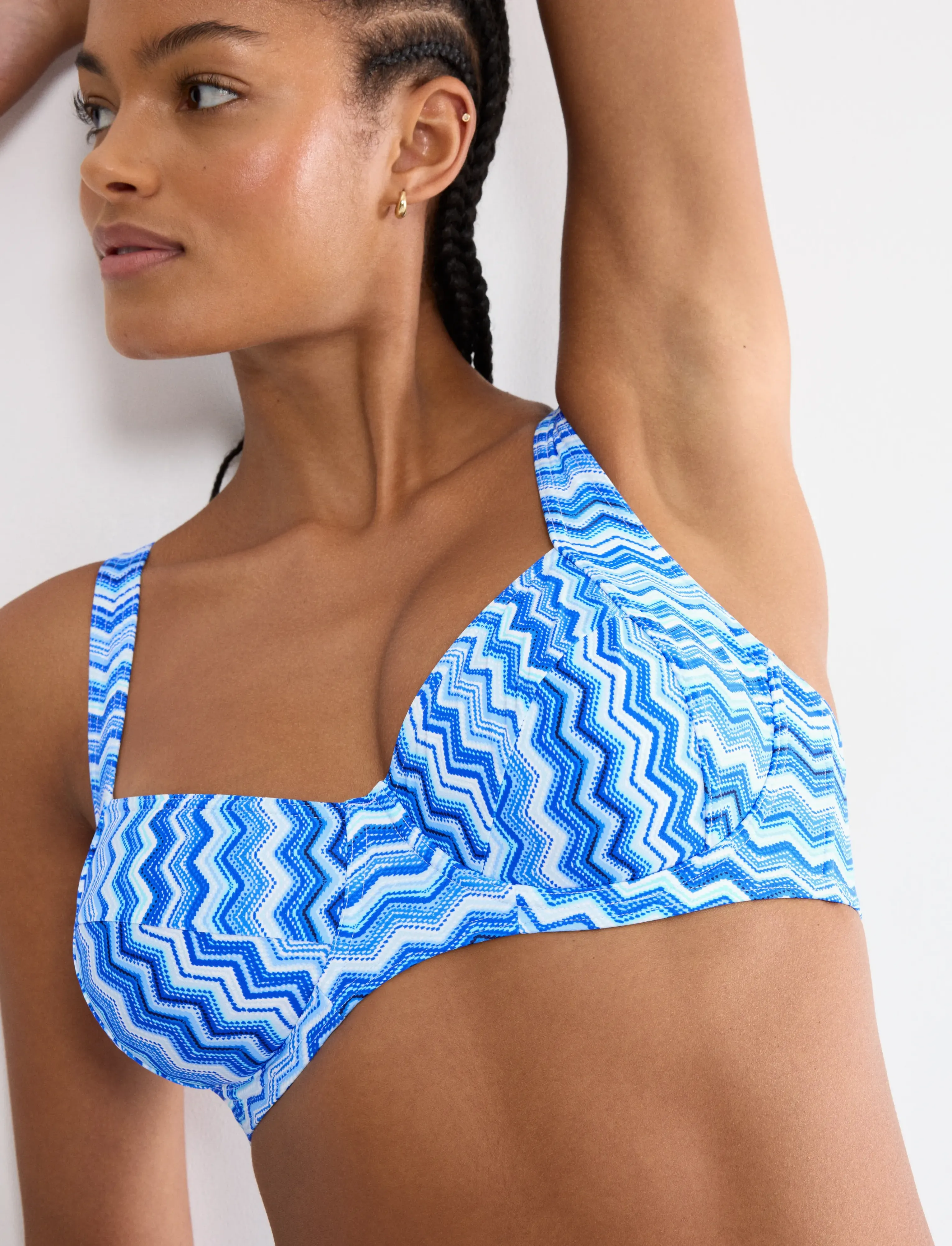 Triumph - Mix & Match Summer W pt - bikinitoppe med bøjle - blue - light combination - 3