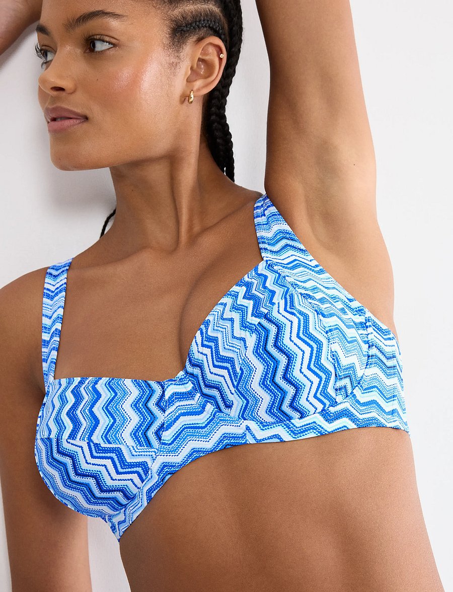 Triumph - Mix & Match Summer W pt - bikinitoppe med bøjle - blue - light combination - 3