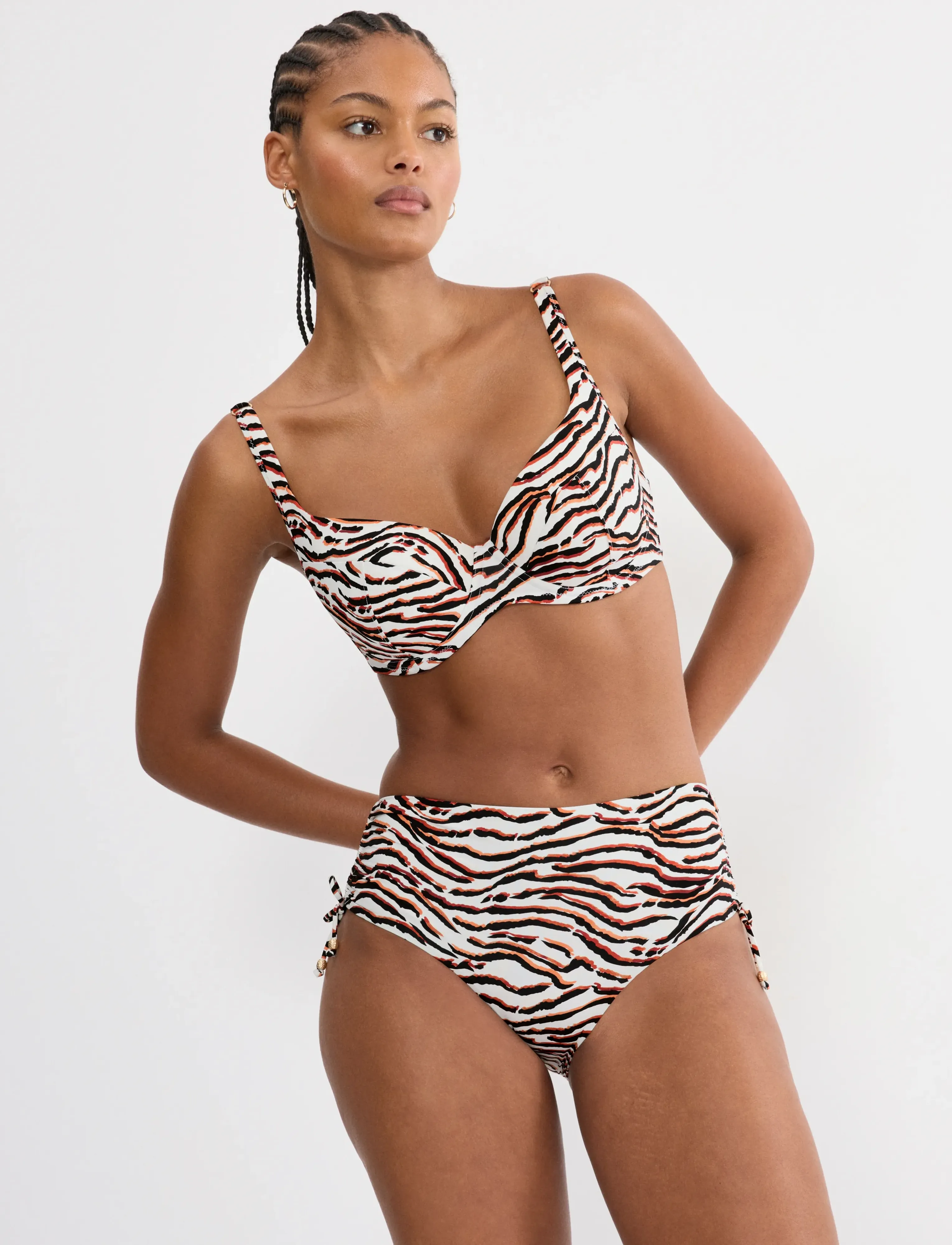 Triumph Summer Wild Wp, E x 46, White, Bikinitoppe > Bikinitoppe Med Ledning, Dame