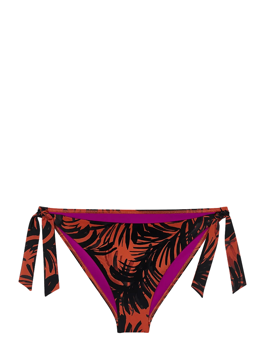 Triumph - Summer Palm Tai - bikinis mit seitenbändern - brown - dark combination - 1