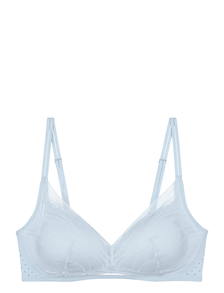 Triumph - Breathe & Lift Smart PU - bh'er uden bøjle - light blue - 1