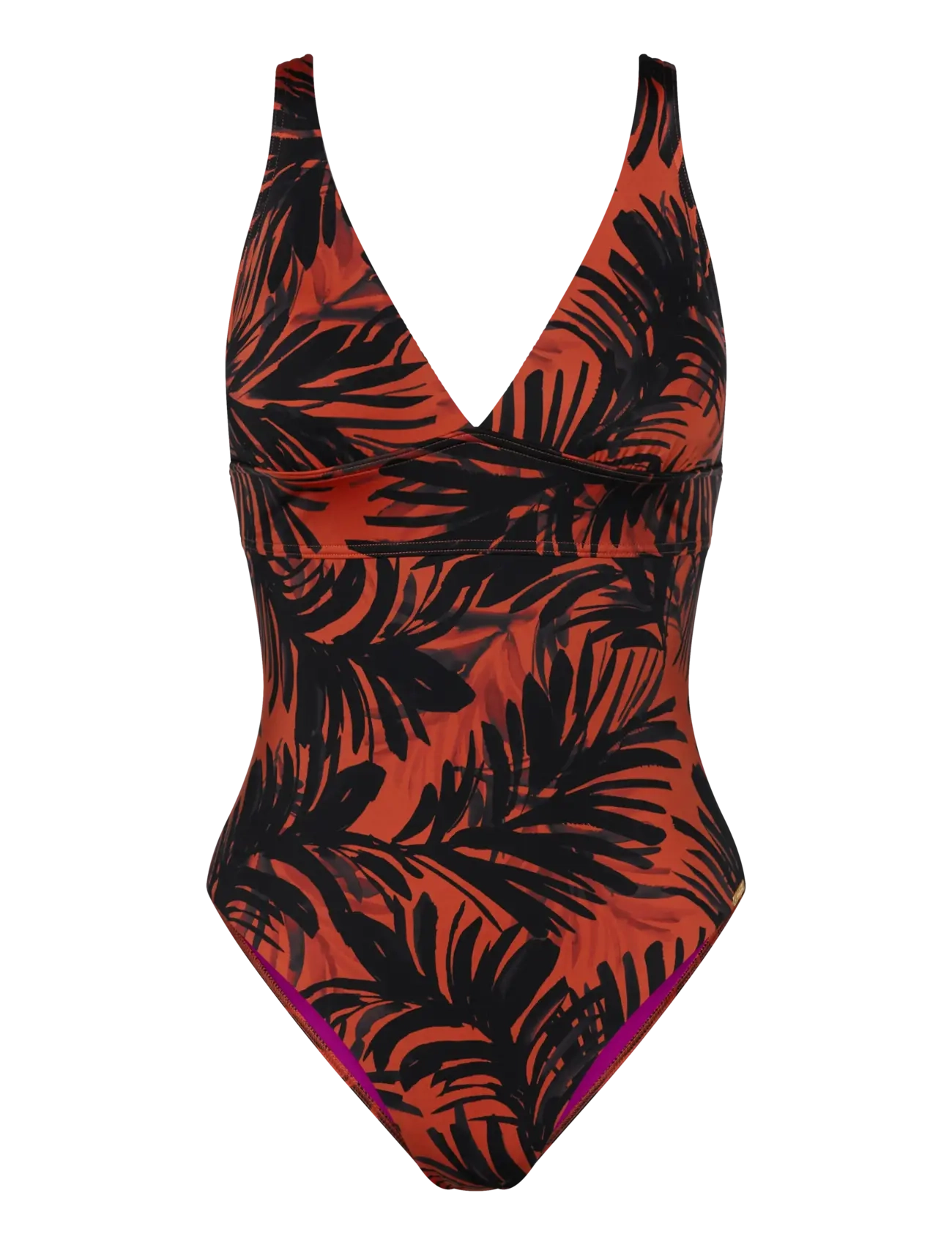 Triumph Summer Palm OP 02 - Uimapuvut - BROWN - DARK COMBINATION / black