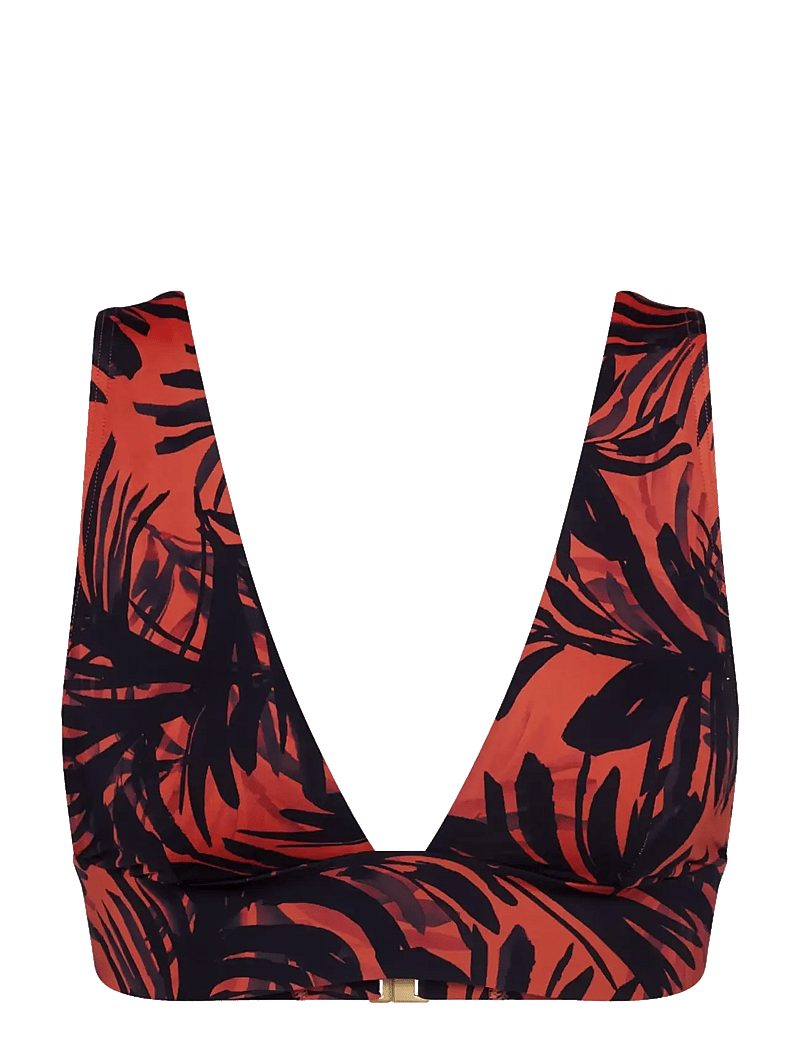 Triumph - Summer Palm P - triangelformad bikinis - brown - dark combination - 1