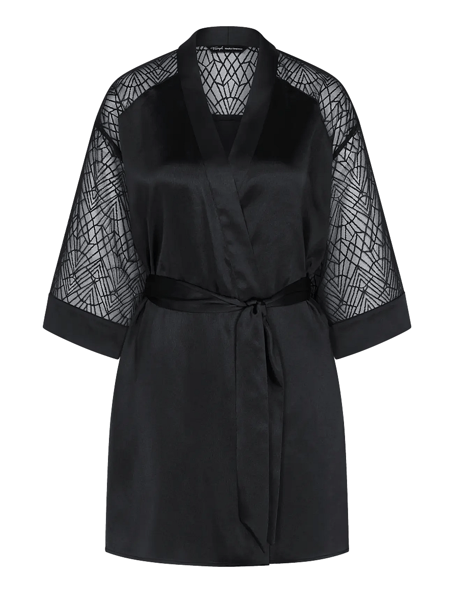 Triumph - A Weekend to Remember Robe - bademäntel - black - 1