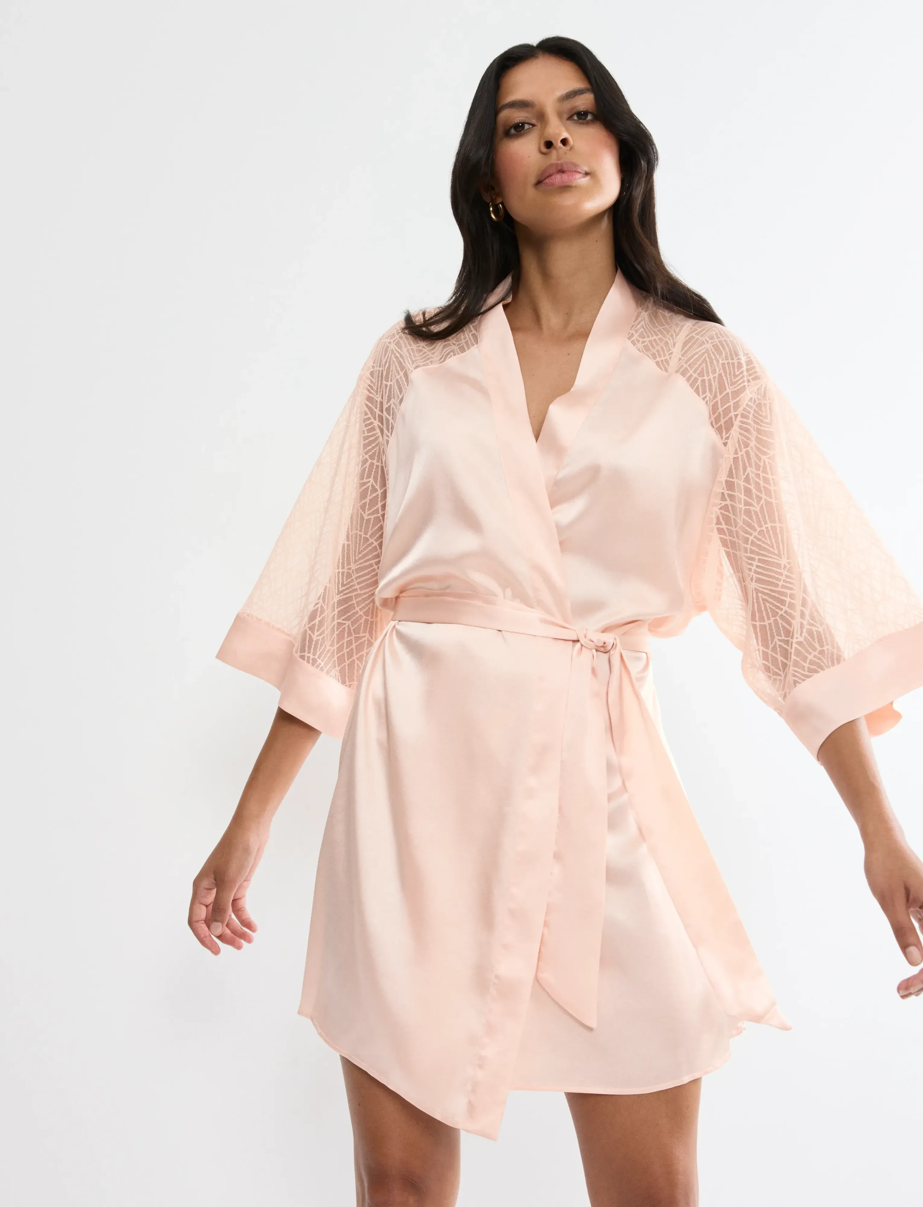 Triumph A Weekend To Remember Robe, 46, Night & Loungewear, Rosa - Robes, Frauen