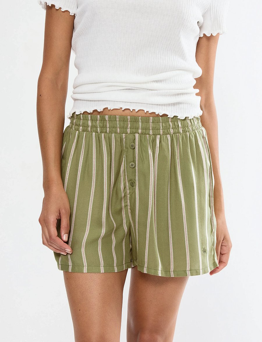 Triumph - Mix & Match Shorts Viscose - shorts - green combination - 0
