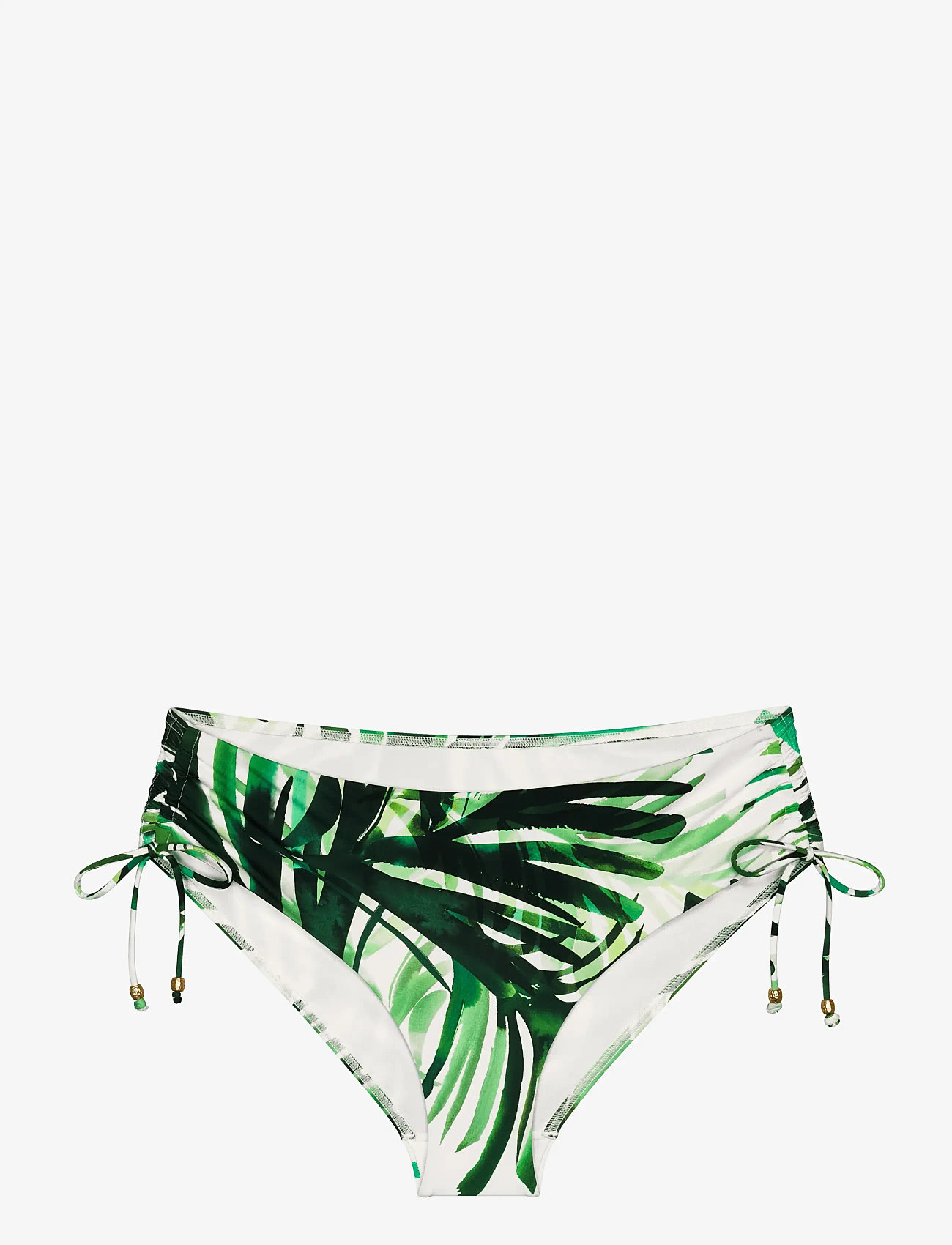 Triumph - Summer Palm Midi 01 - side tie bikinier - green combination - 1