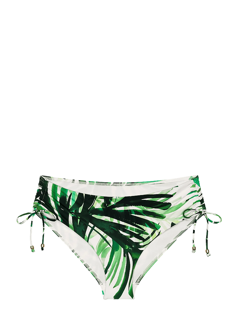 Triumph - Summer Palm Midi 01 - küljele seotavad bikiinid - green combination - 1