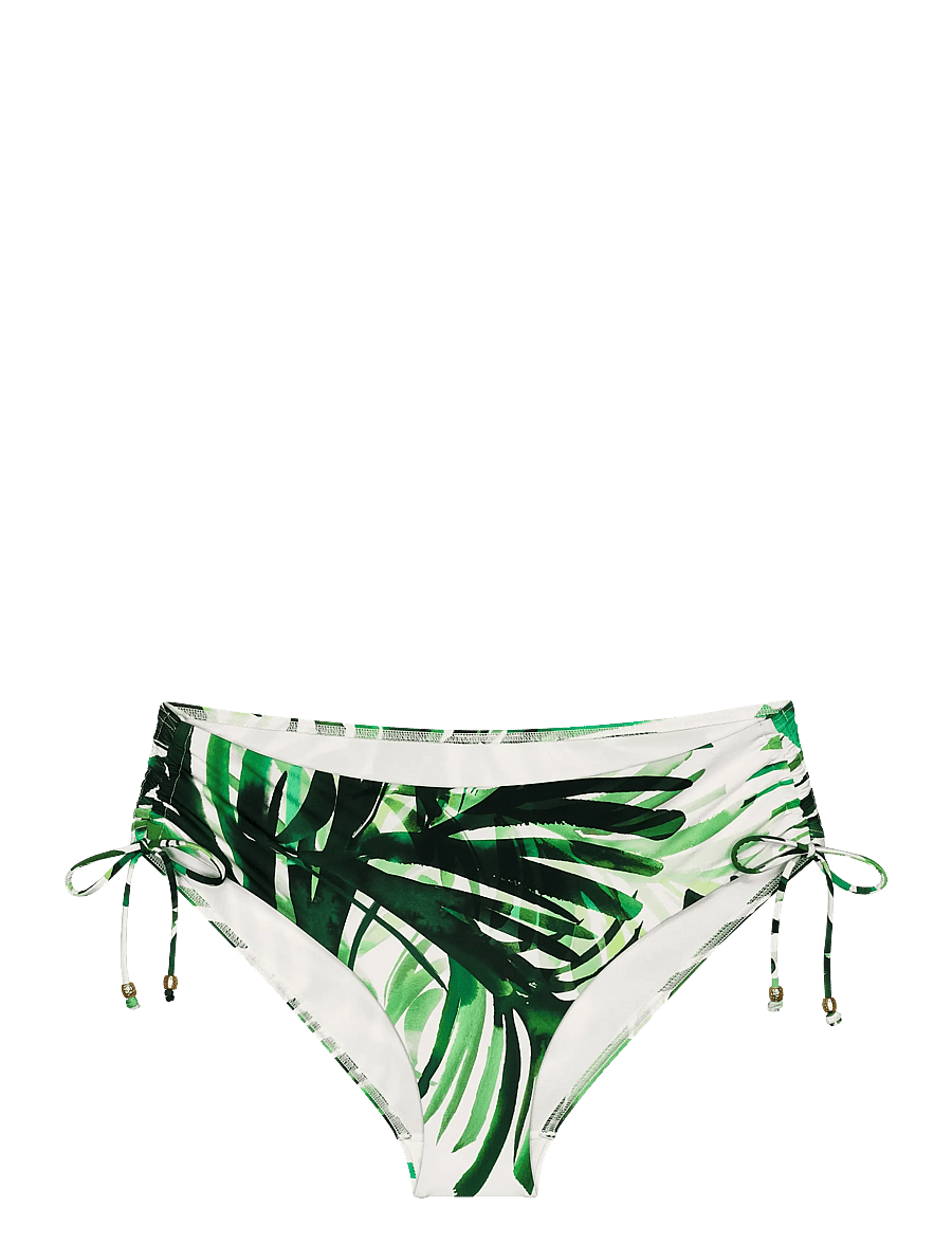 Triumph - Summer Palm Midi 01 - küljele seotavad bikiinid - green combination - 1