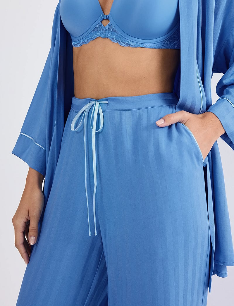 Triumph - Amourette Jacquard Trousers - pyjamahose - ciel - 3