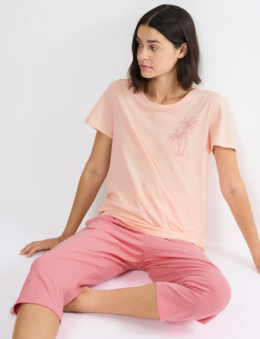Triumph - Sets PK Capri X 03 - pyjamas - pink - light combination - 4