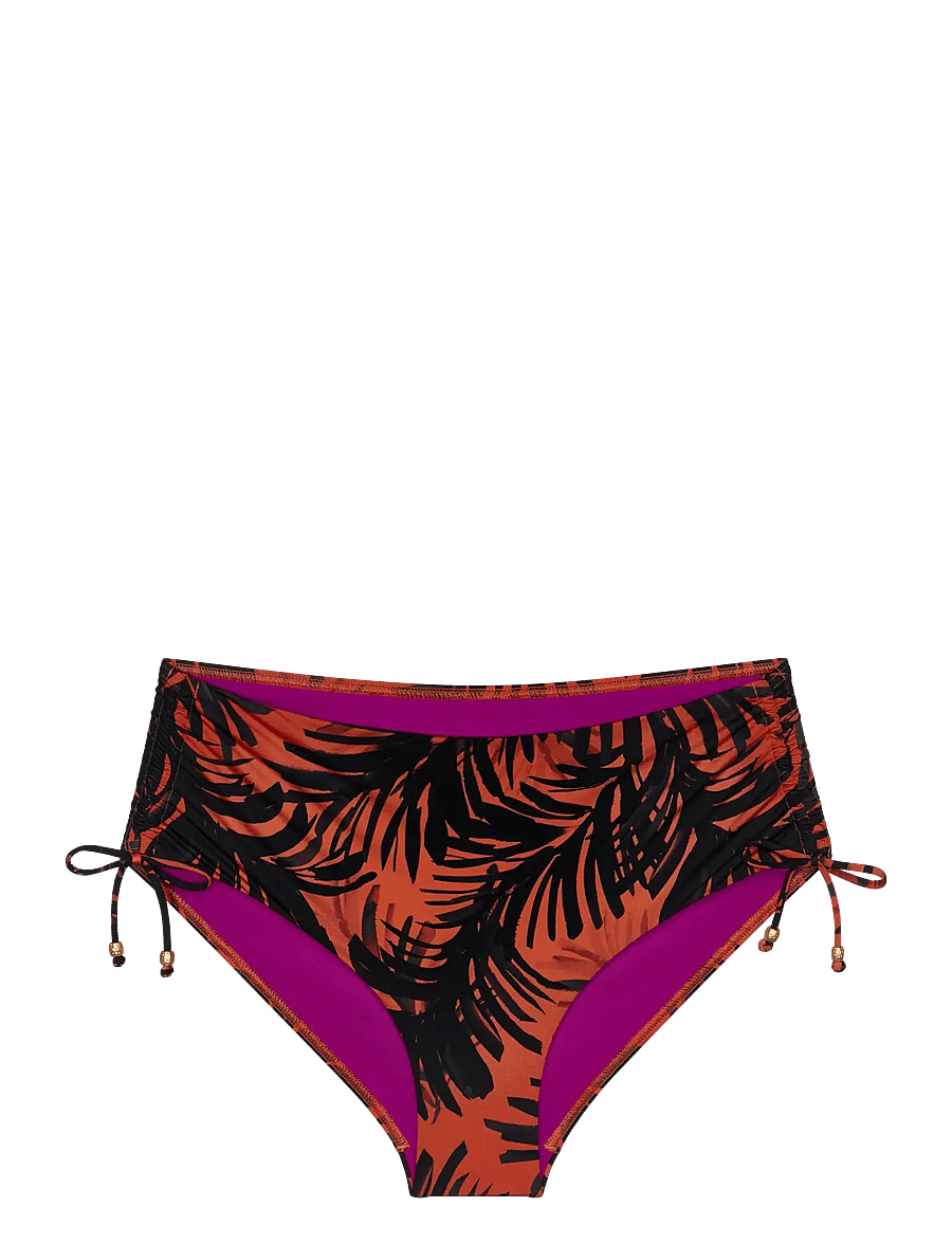 Triumph - Summer Palm Maxi - bikinis mit seitenbändern - brown - dark combination - 1