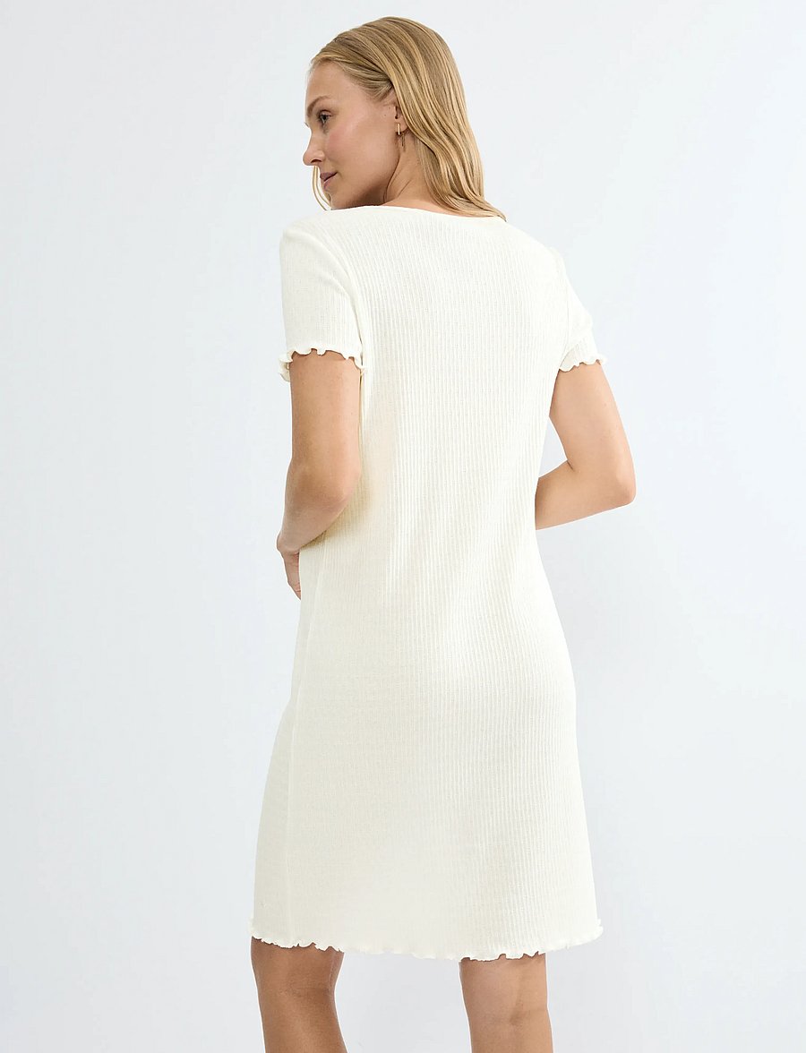Triumph - Mix & Match NDK Pointelle - nachthemden - silk white - 2