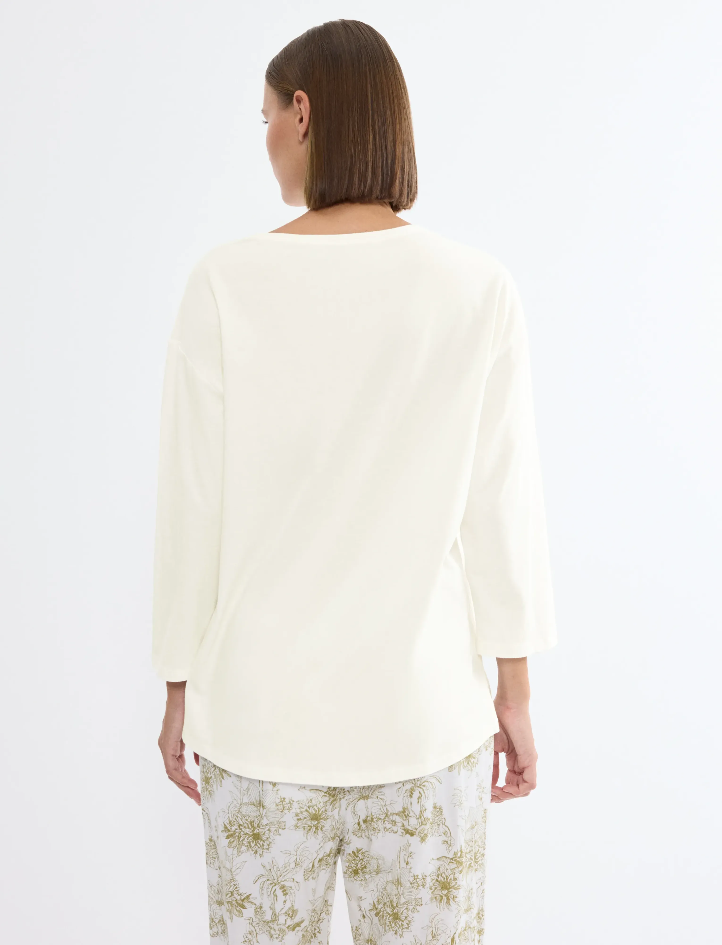 Triumph - Mix & Match Top 7/8 X - najniższe ceny - silk white - 2