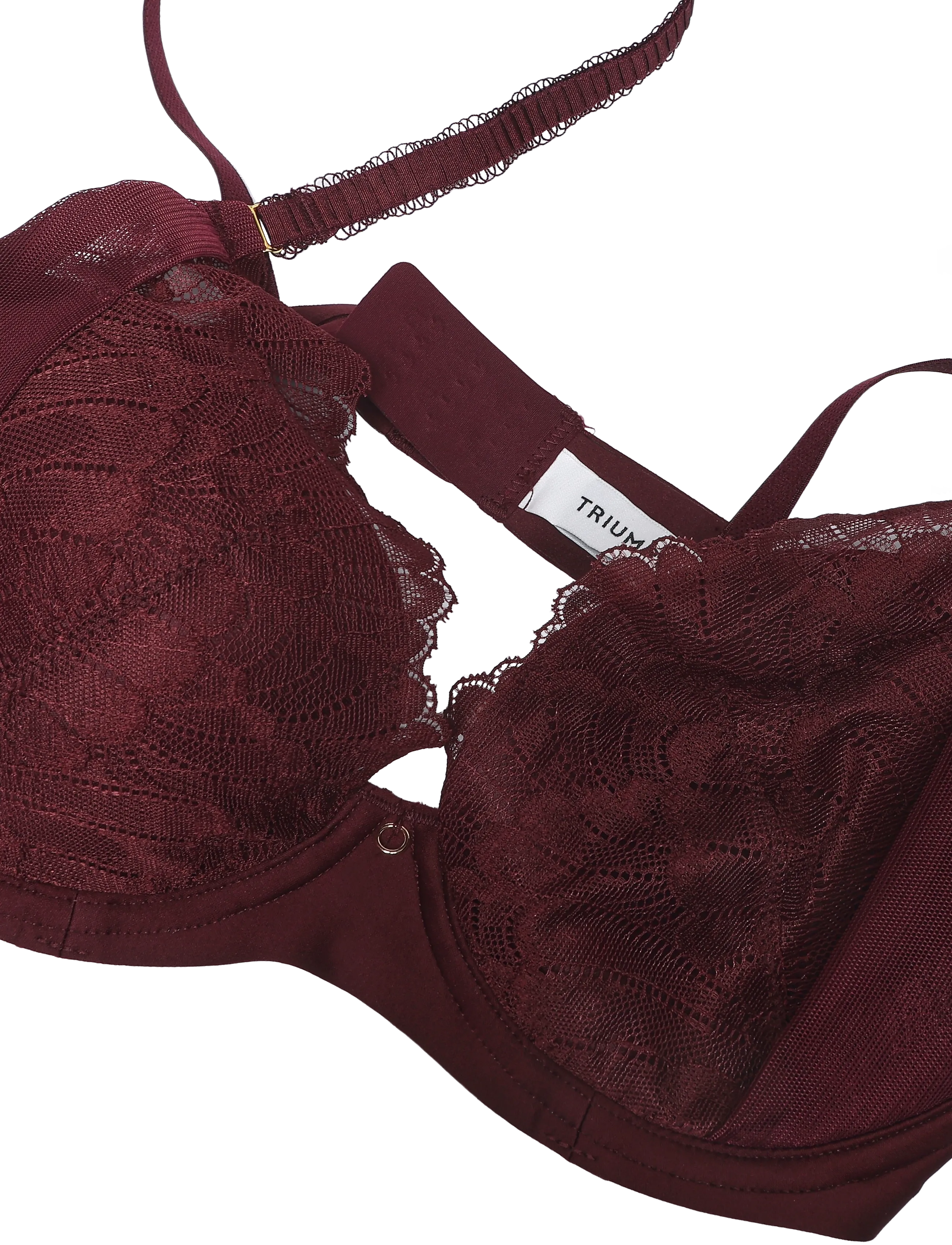 Triumph - Love in Lace WP - bügel-bh - claret - 5