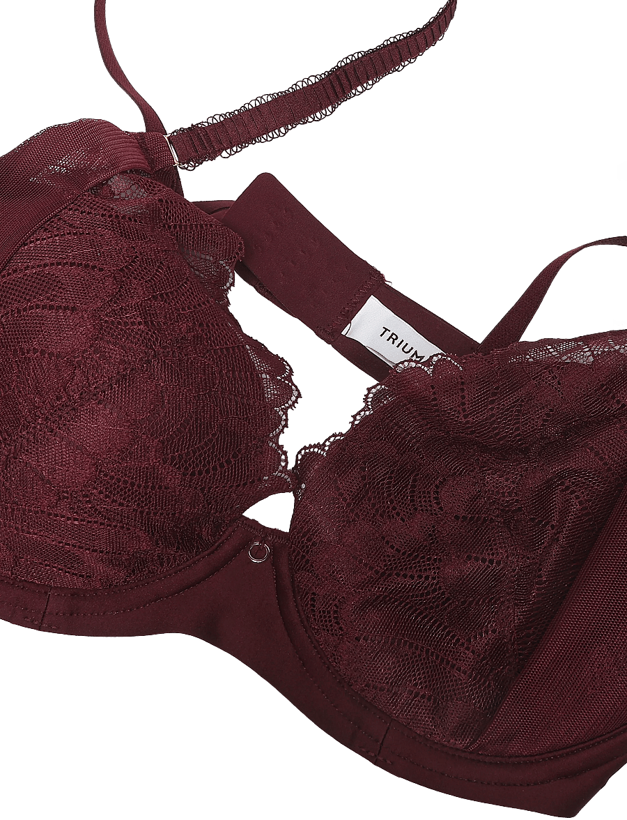 Triumph - Love in Lace WP - bügel-bh - claret - 5