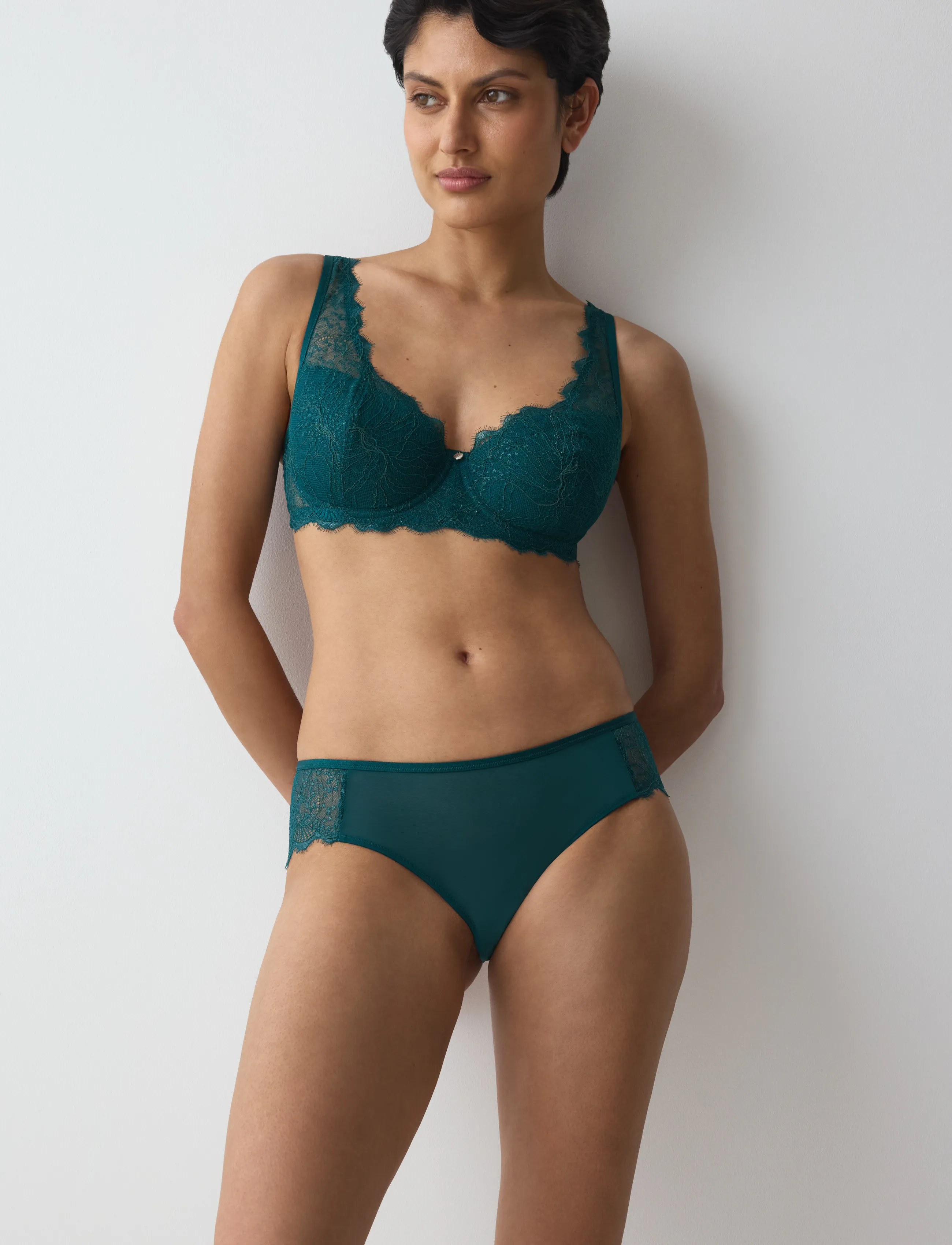 Triumph - Amourette Sparkle Hipster - briefs - teal green - 0