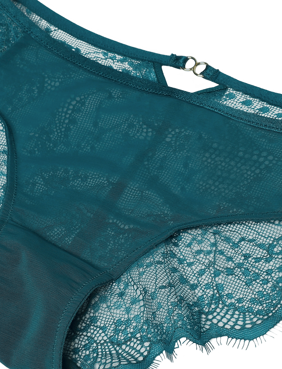 Triumph - Amourette Sparkle Hipster - biksītes - teal green - 5