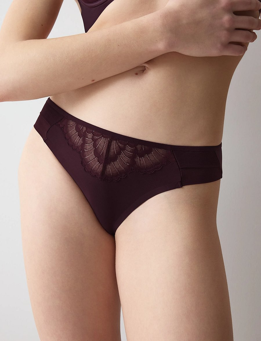 Triumph - Love in Lace Tai - briefs - claret - 3