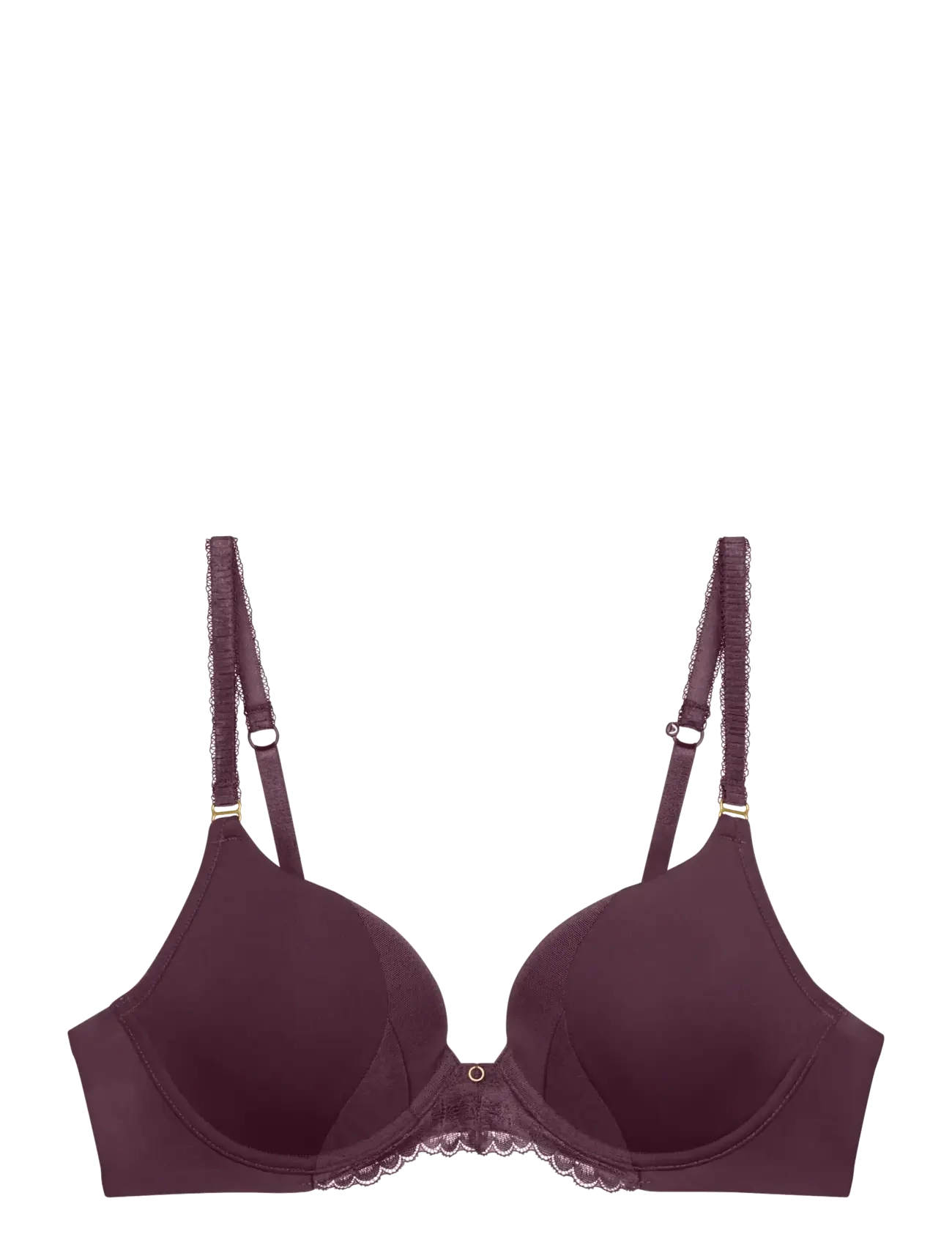 Triumph Love in Lace WHP - Push-Up BHs - CLARET / burgundy