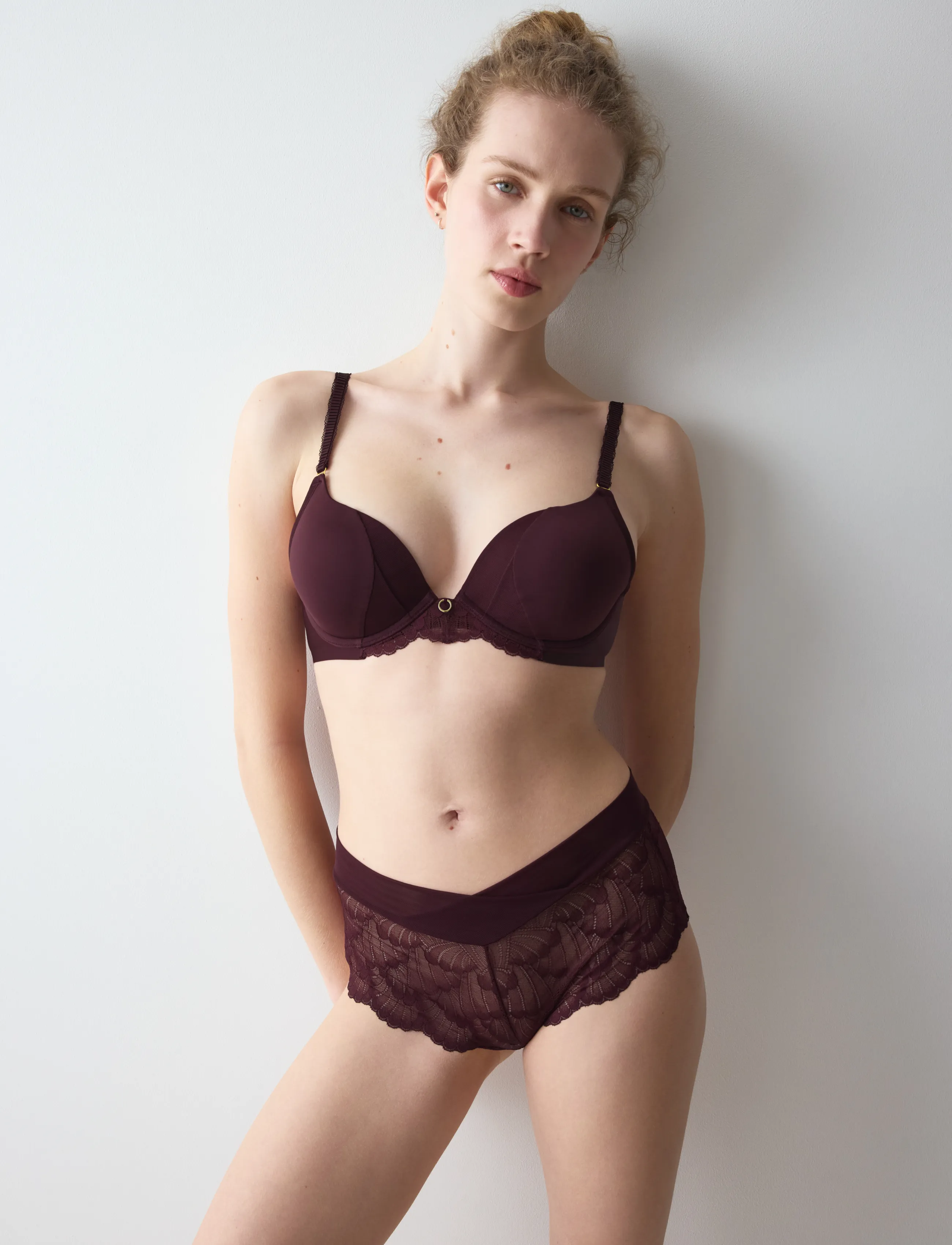 Triumph - Love in Lace WHP - bügel-bh - claret - 0