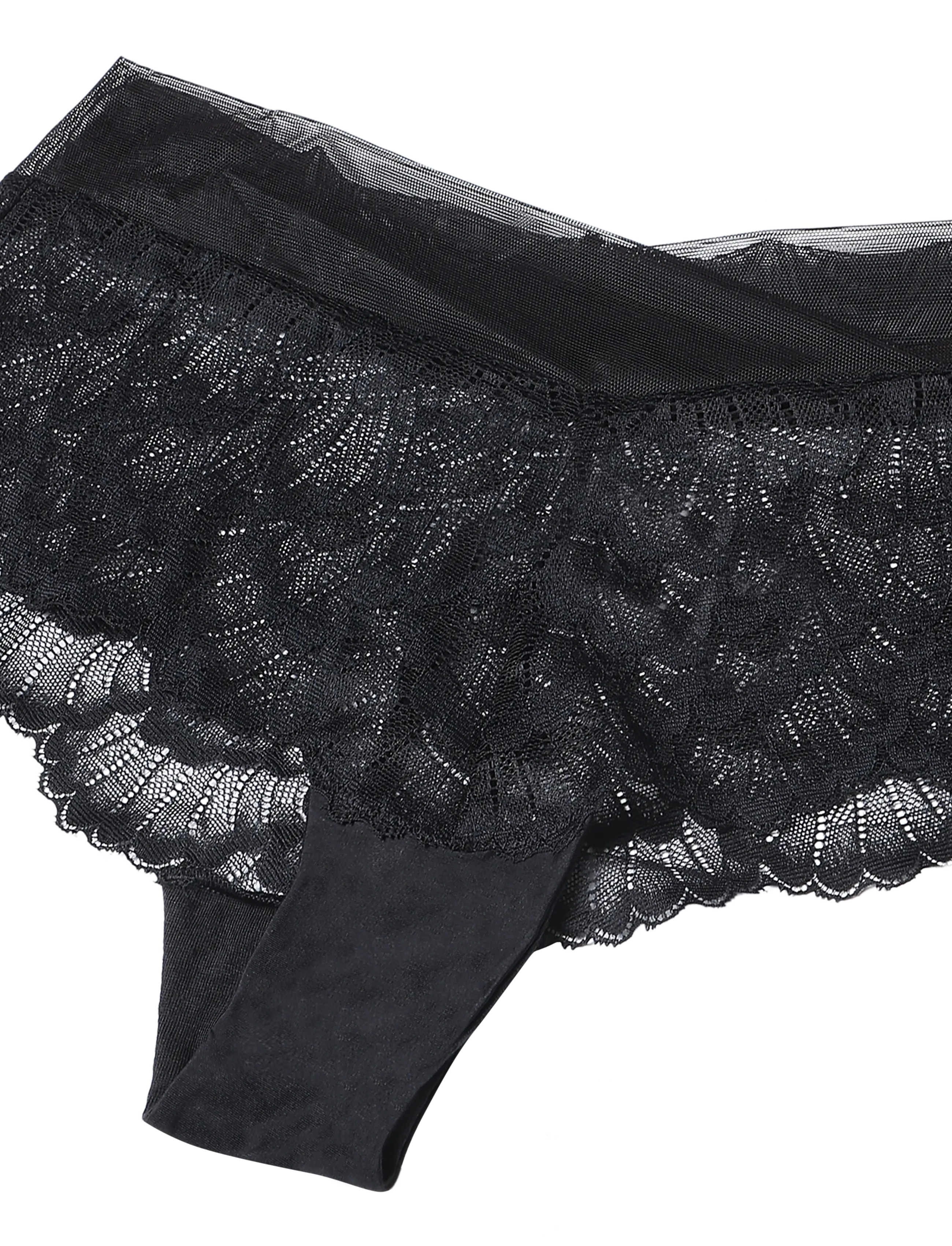 Triumph - Love in Lace Shorty - briefs - black - 5