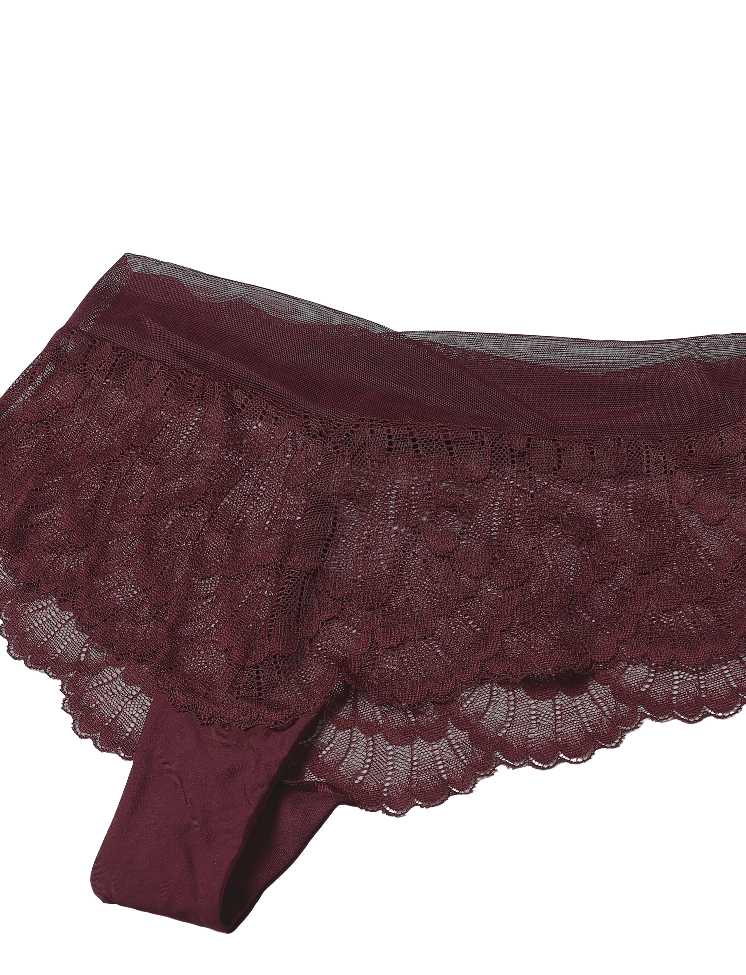 Triumph - Love in Lace Shorty - briefs - claret - 5