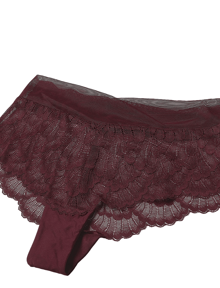 Triumph - Love in Lace Shorty - briefs - claret - 5