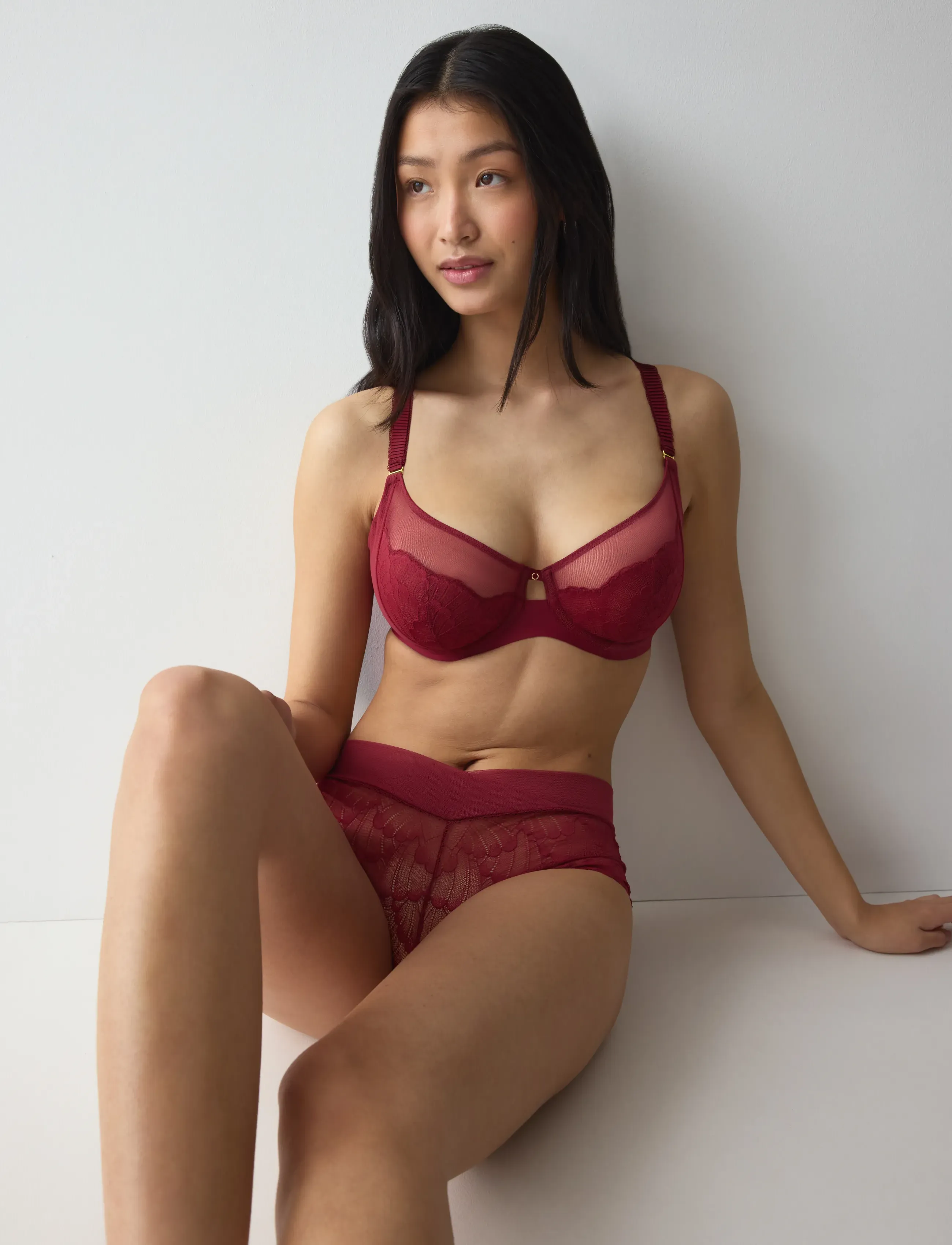 Triumph - Love in Lace W - bügel-bh - red musk - 3