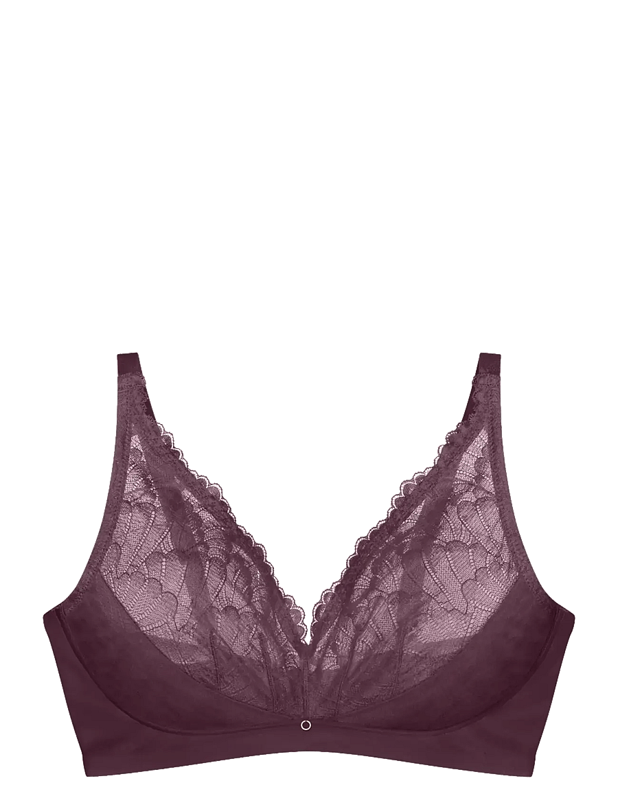 Triumph - Love in Lace N02 - braletid - claret - 0
