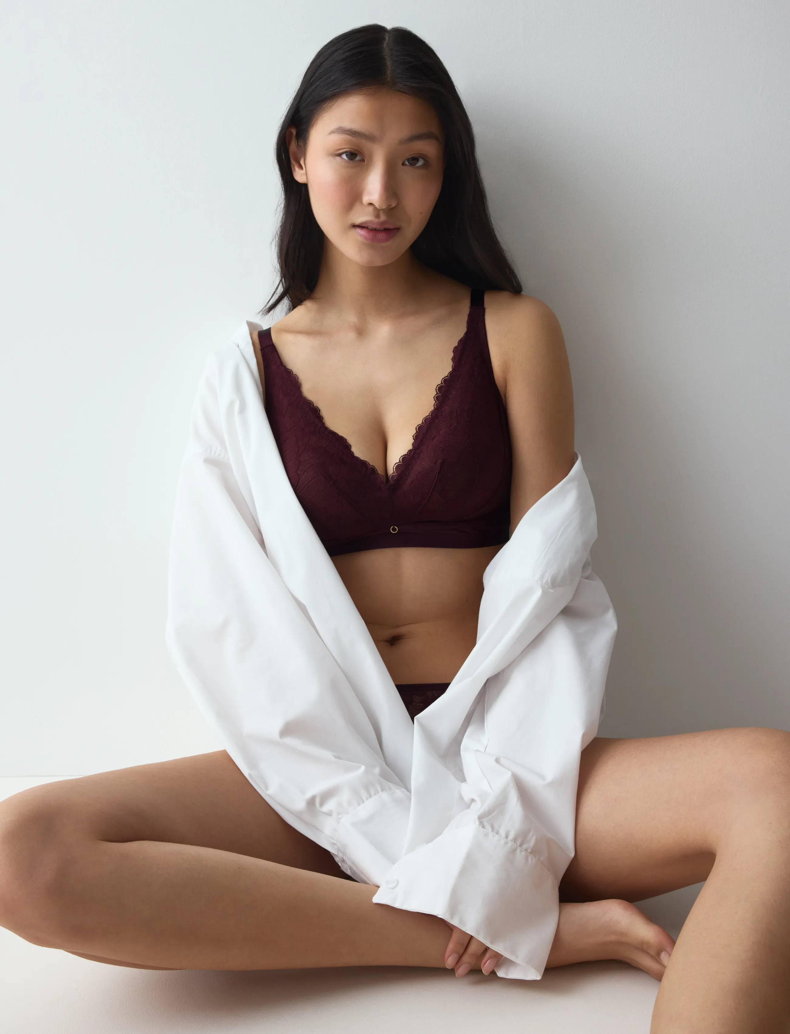 Triumph - Love in Lace N02 - braletid - claret - 3