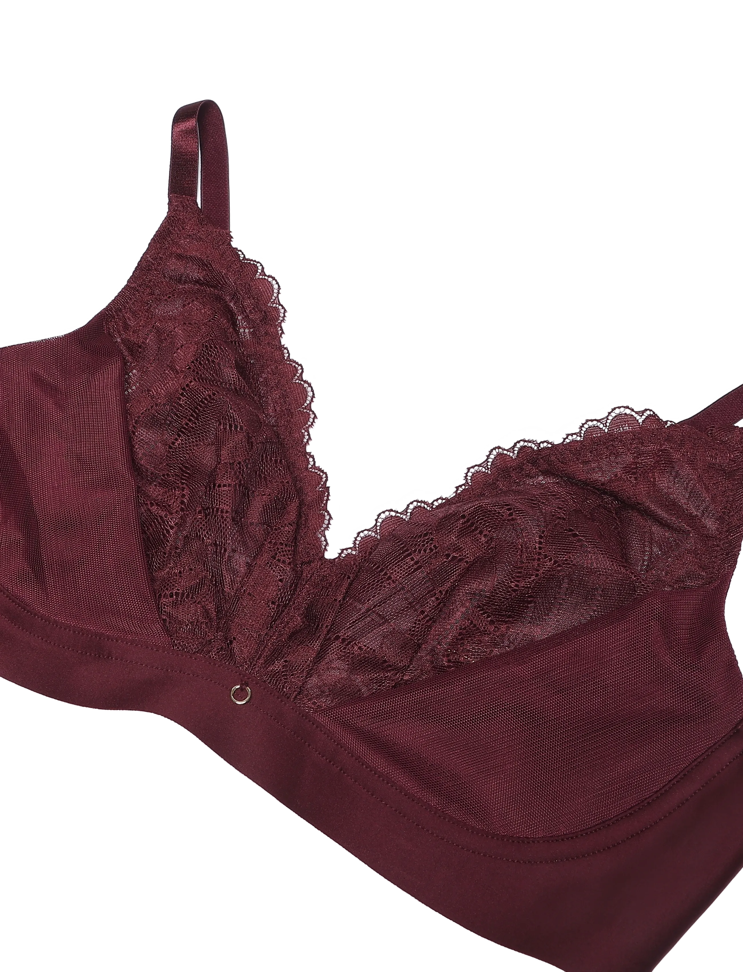 Triumph - Love in Lace N02 - braletid - claret - 4
