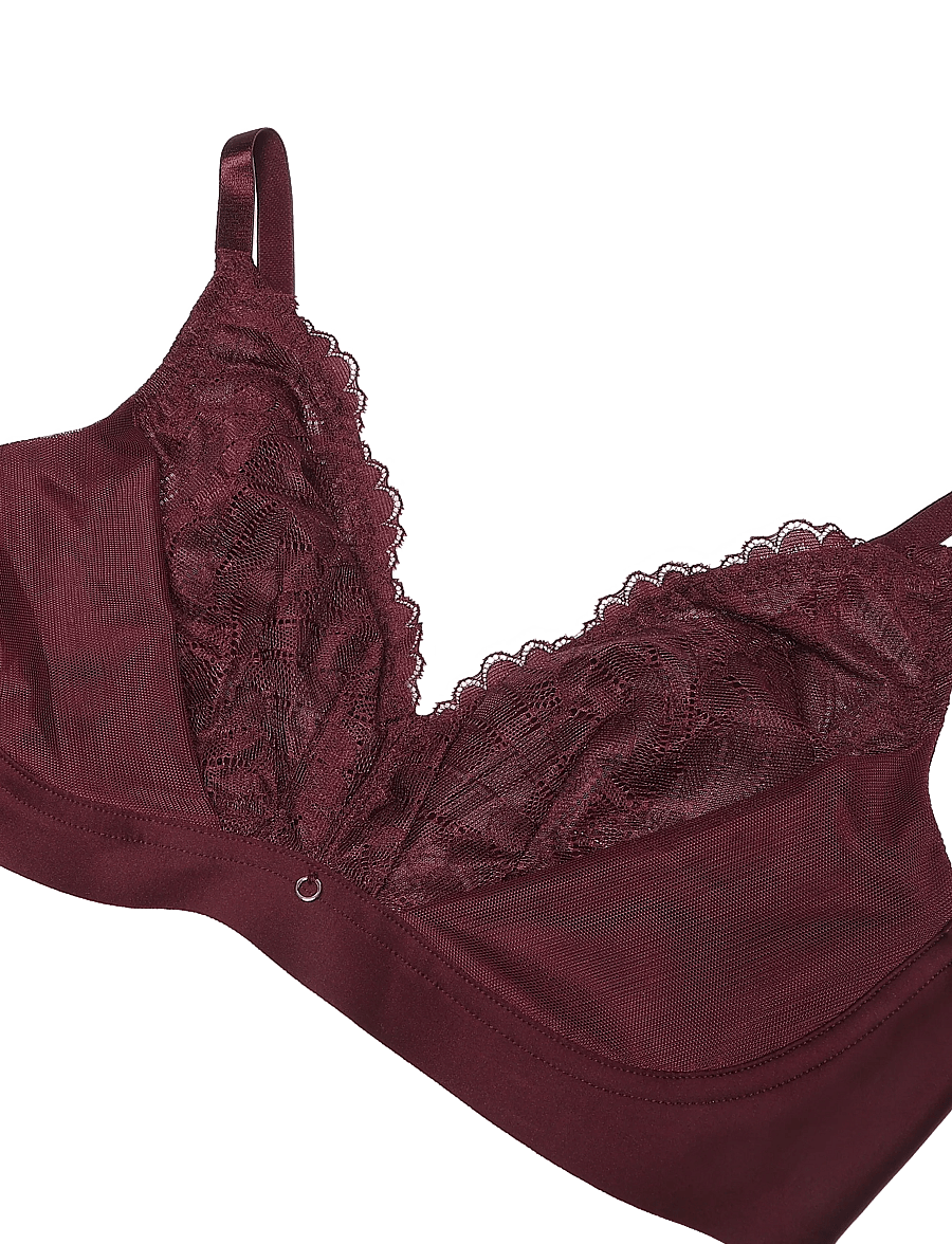 Triumph - Love in Lace N02 - braletid - claret - 4