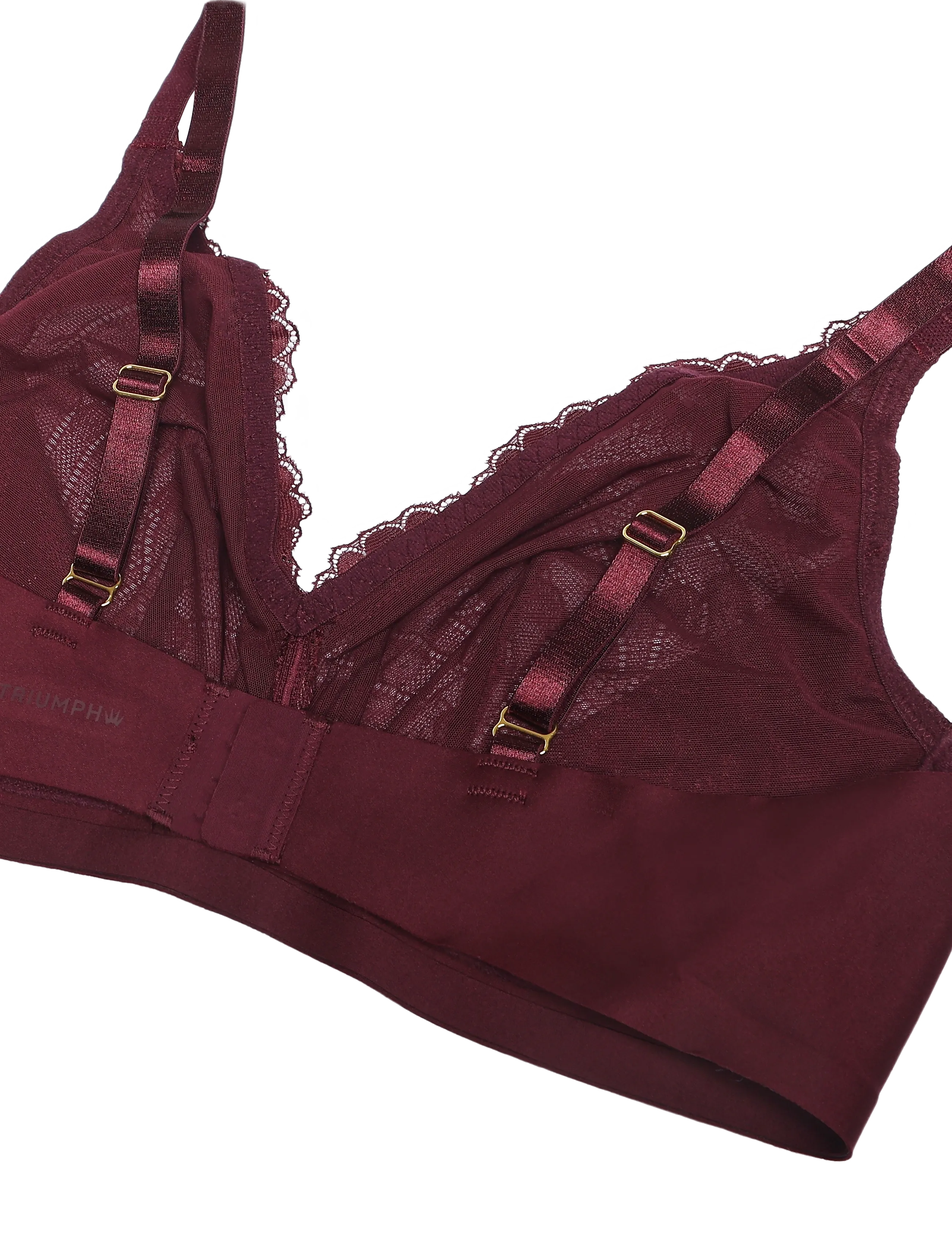 Triumph - Love in Lace N02 - braletid - claret - 5