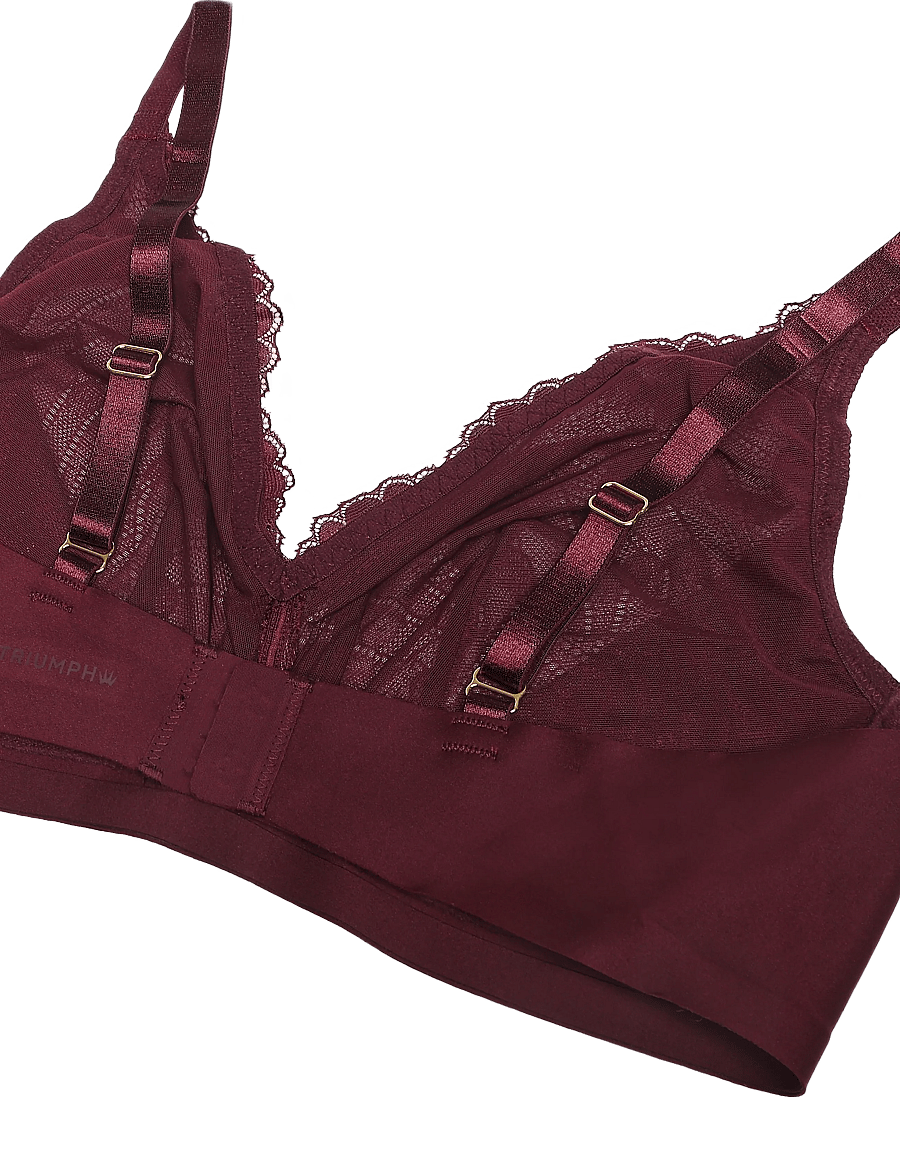 Triumph - Love in Lace N02 - braletid - claret - 5