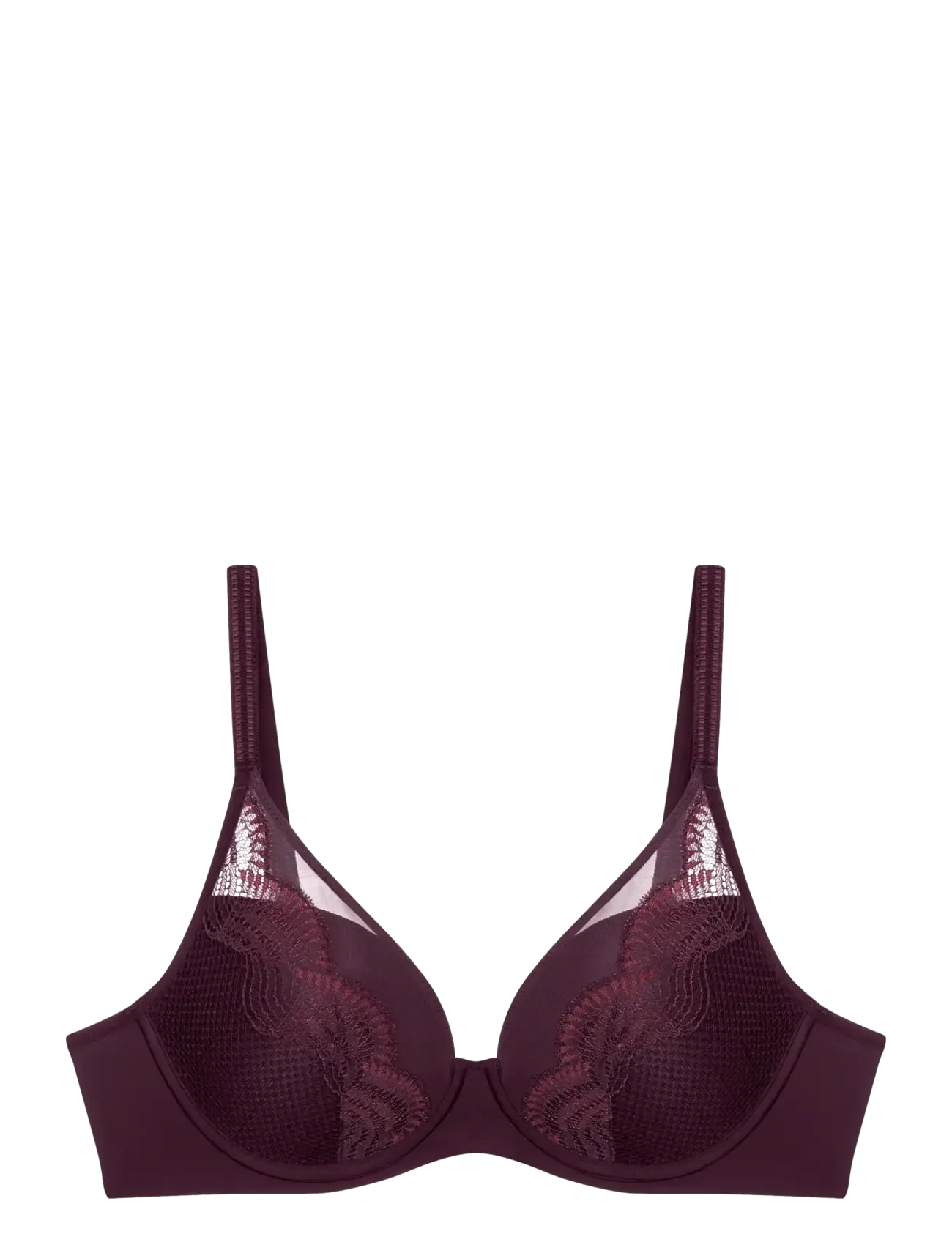 Triumph Triumph Comfort Glam WP - Push-Up BHs - CLARET / burgundy