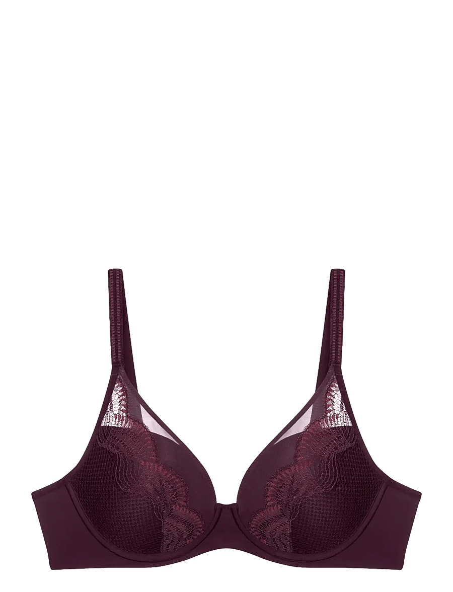Triumph - Triumph Comfort Glam WP - bügel-bh - claret - 1