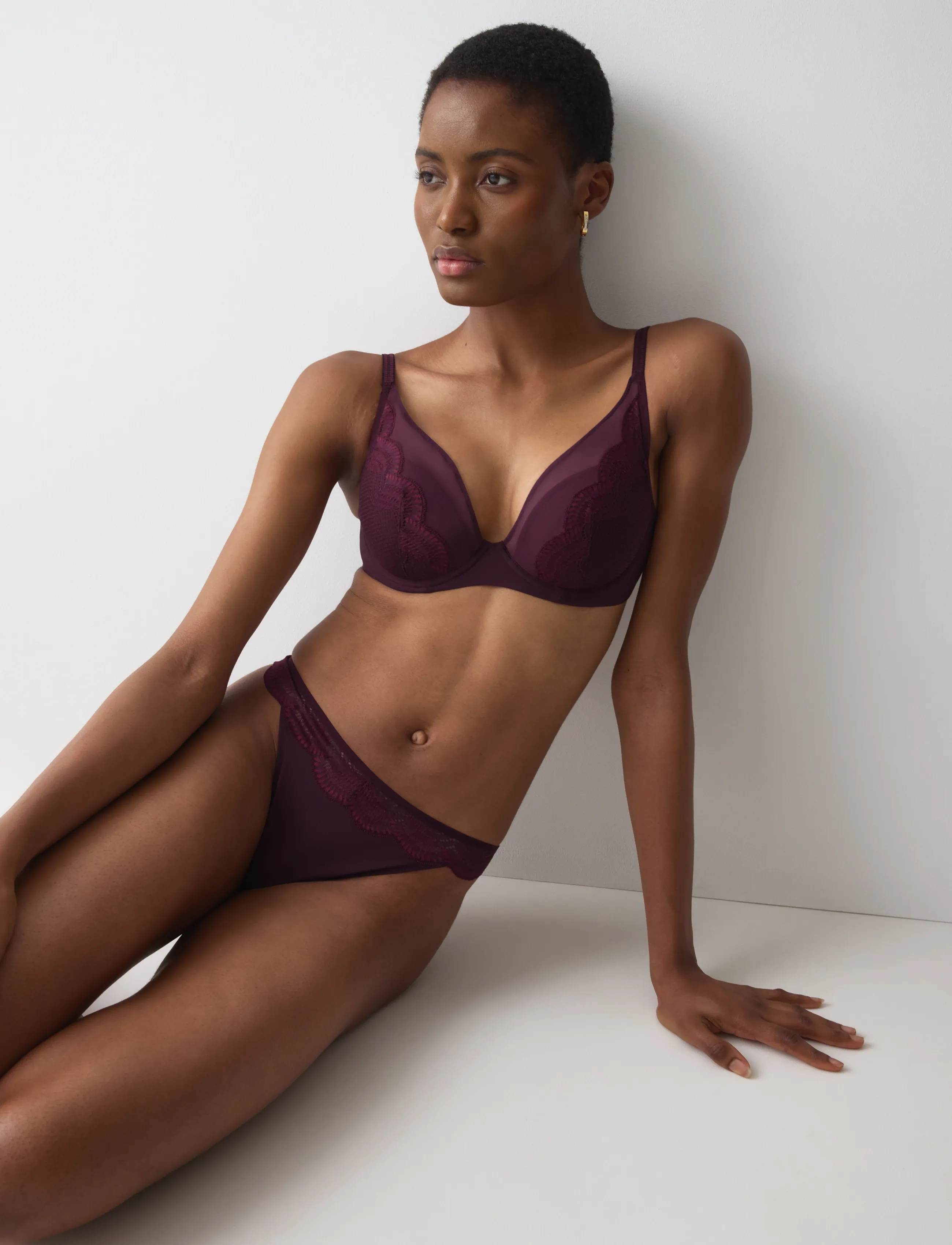 Triumph - Triumph Comfort Glam WP - bügel-bh - claret - 4