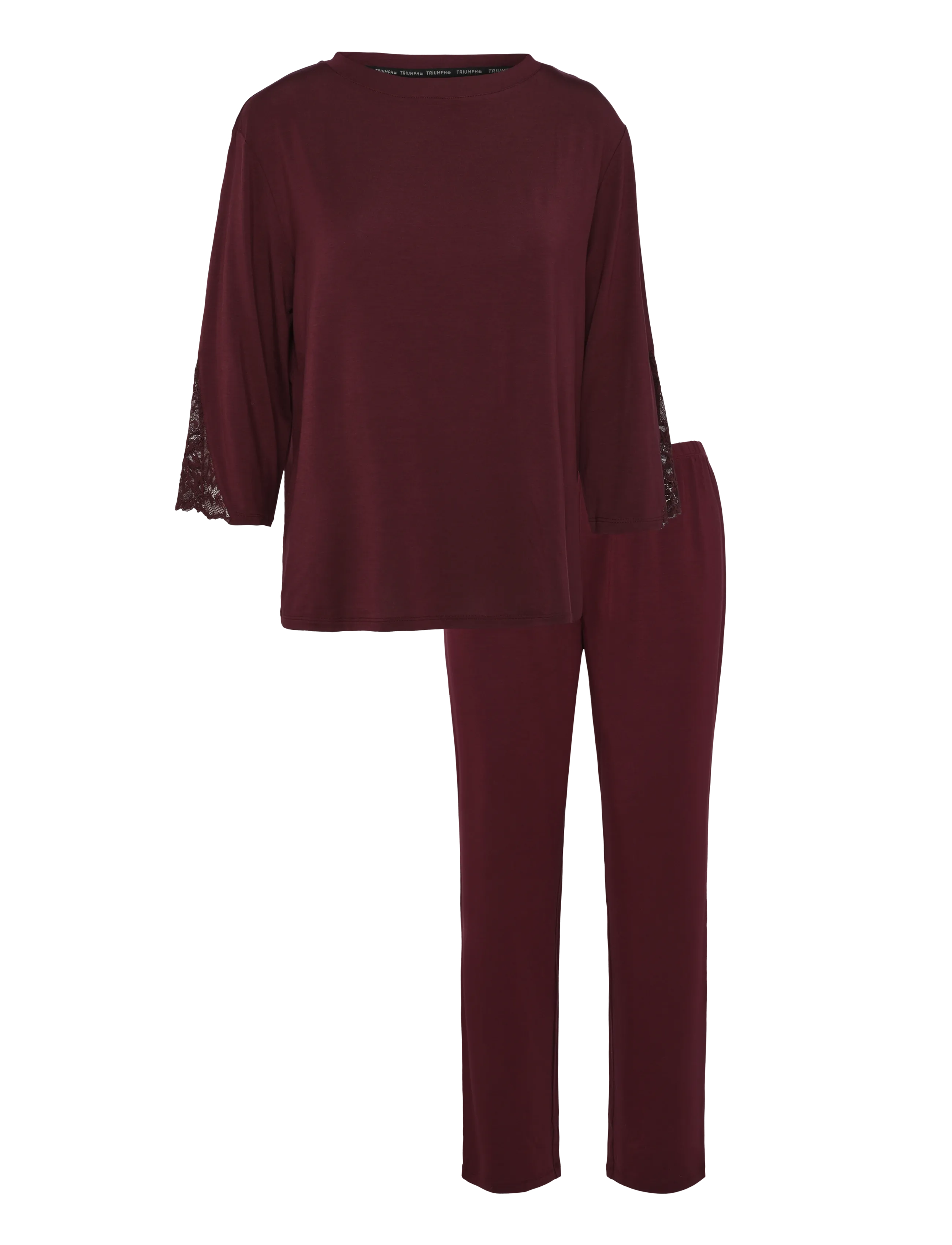 Triumph - Amourette PK LSL - pyjamas - claret - 2