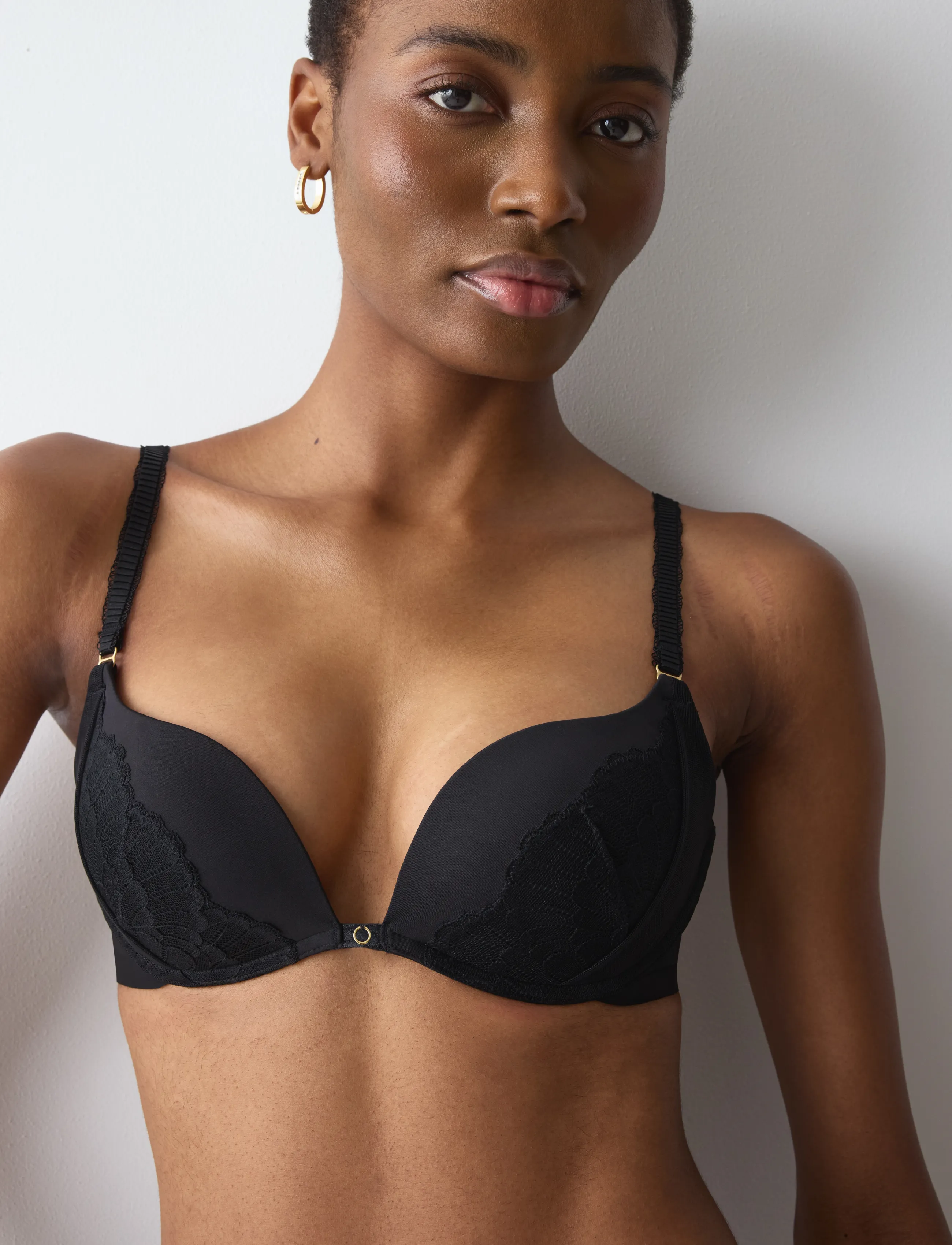 Triumph - Love in Lace WHU - push-up bhs - black - 3