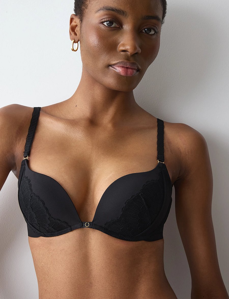 Triumph - Love in Lace WHU - push-up bhs - black - 3