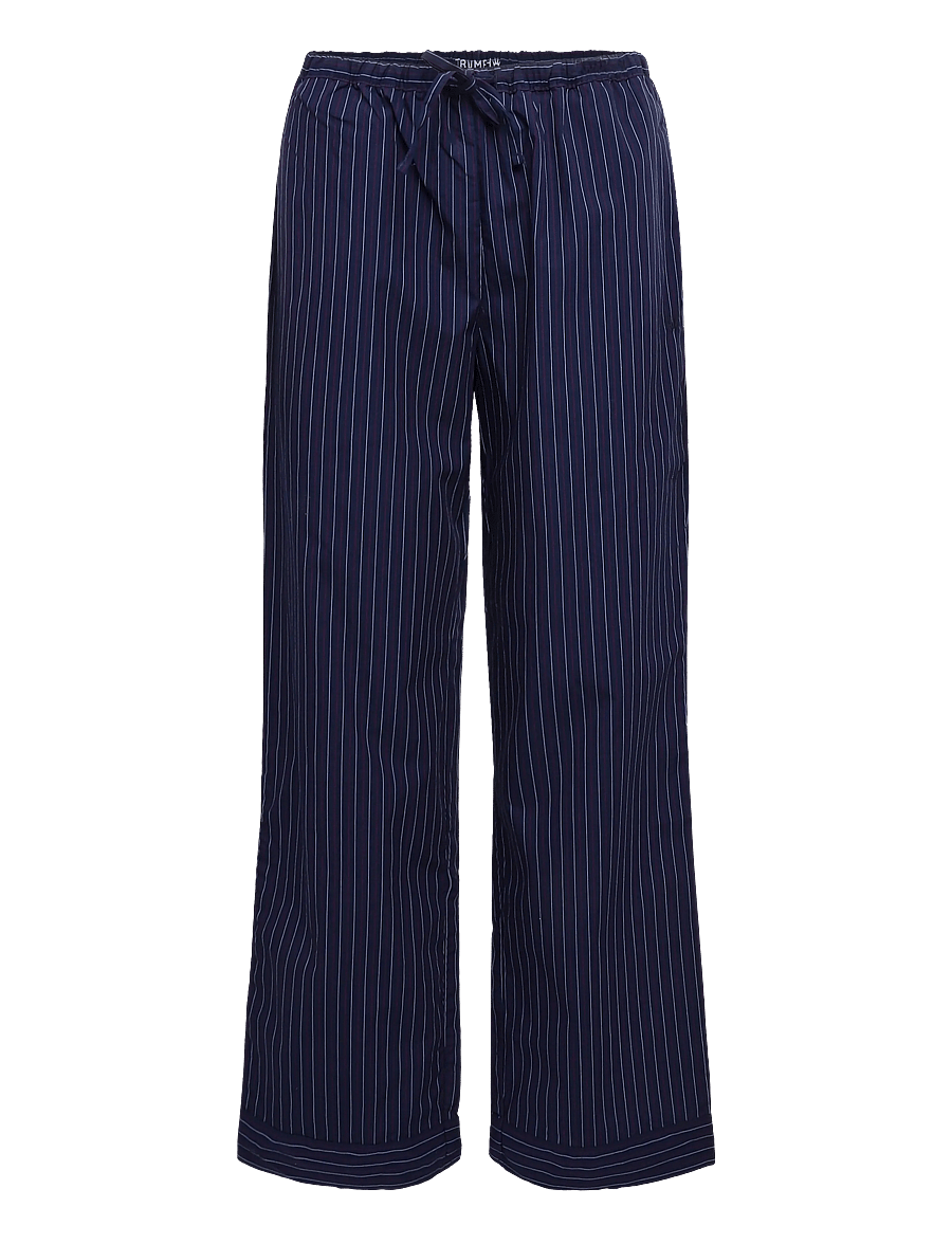 Triumph - Mix & Match Trousers Poplin - bukser med lige ben - blue - dark combination - 1