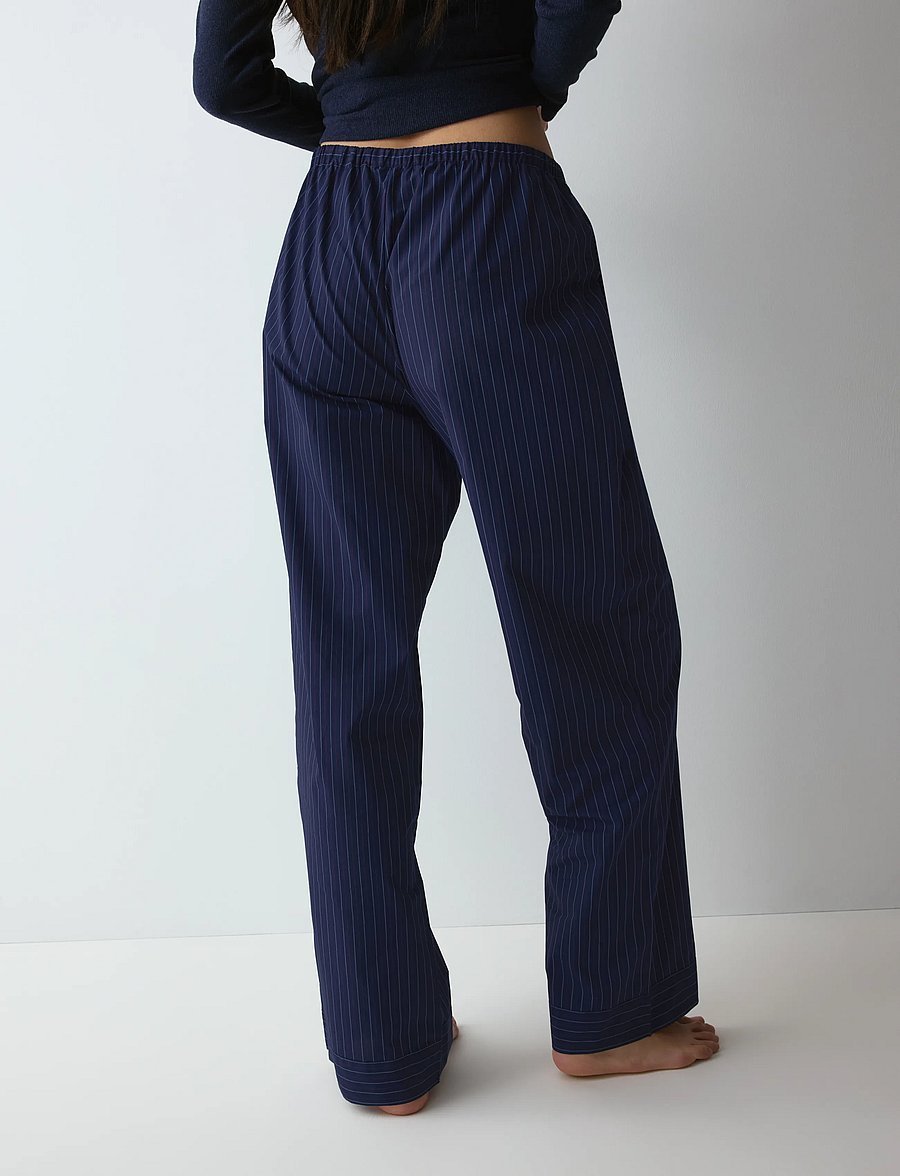 Triumph - Mix & Match Trousers Poplin - bukser med lige ben - blue - dark combination - 3