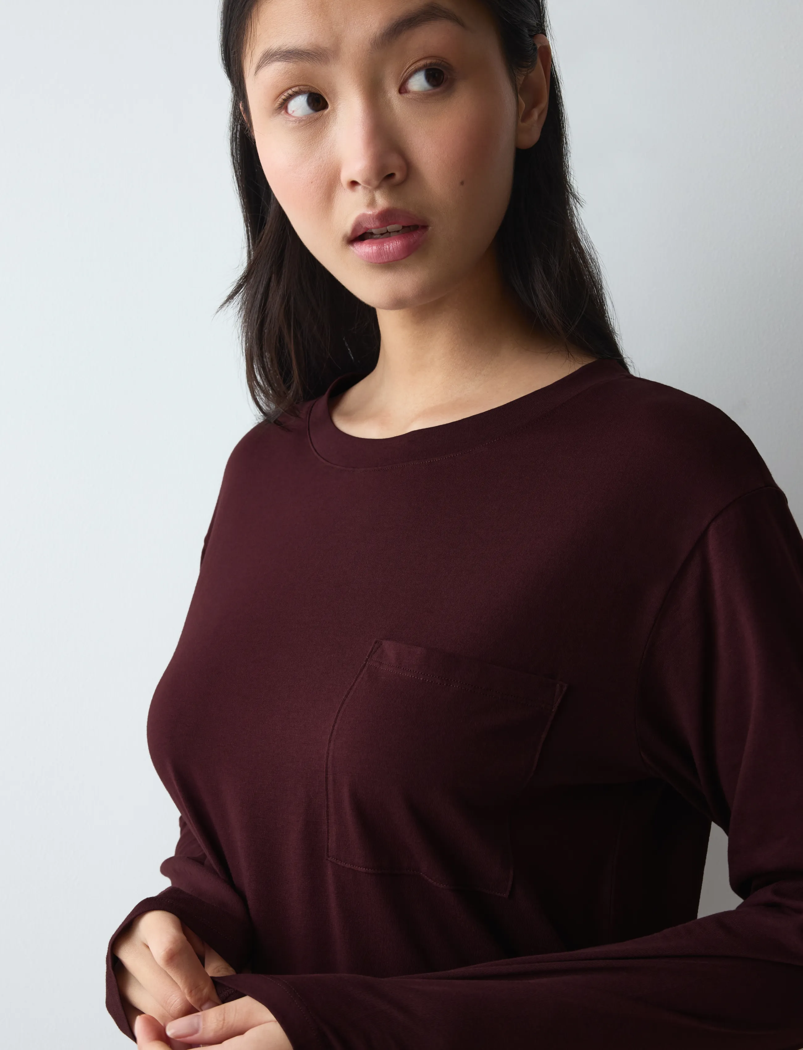Triumph - Nightdresses Good NDK LSL 08 P - nightdresses - claret - 4