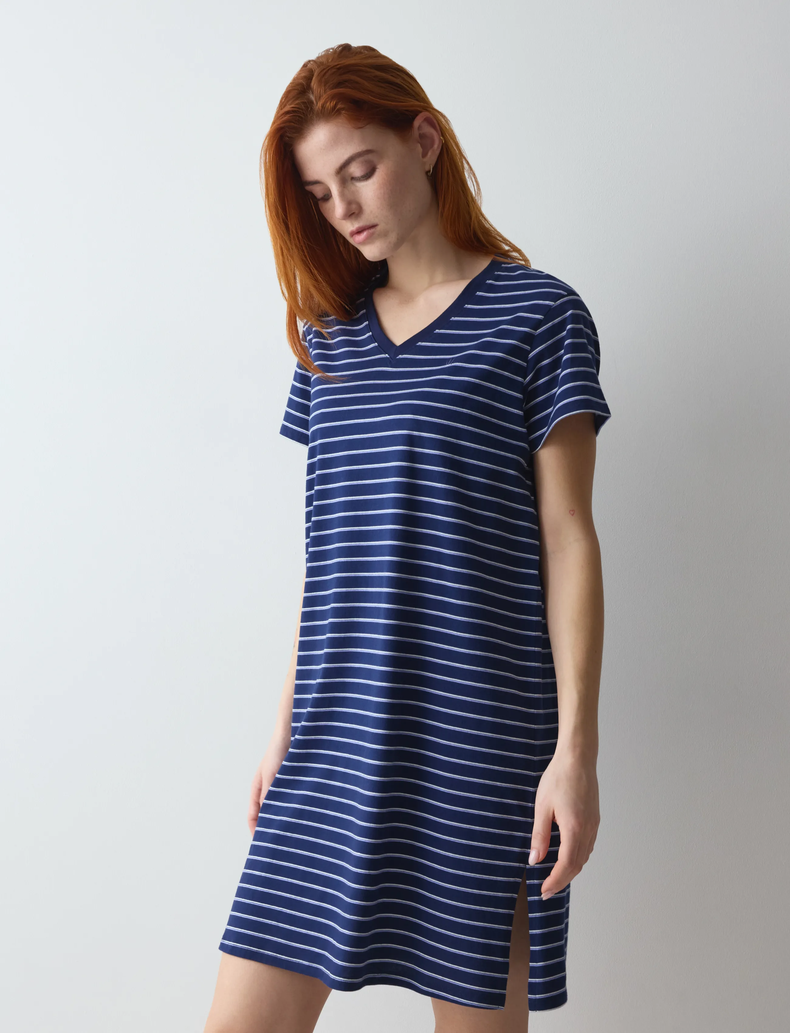 Triumph Nightdresses NDK 08 X - Triumph - BLUE - DARK COMBINATION / navy