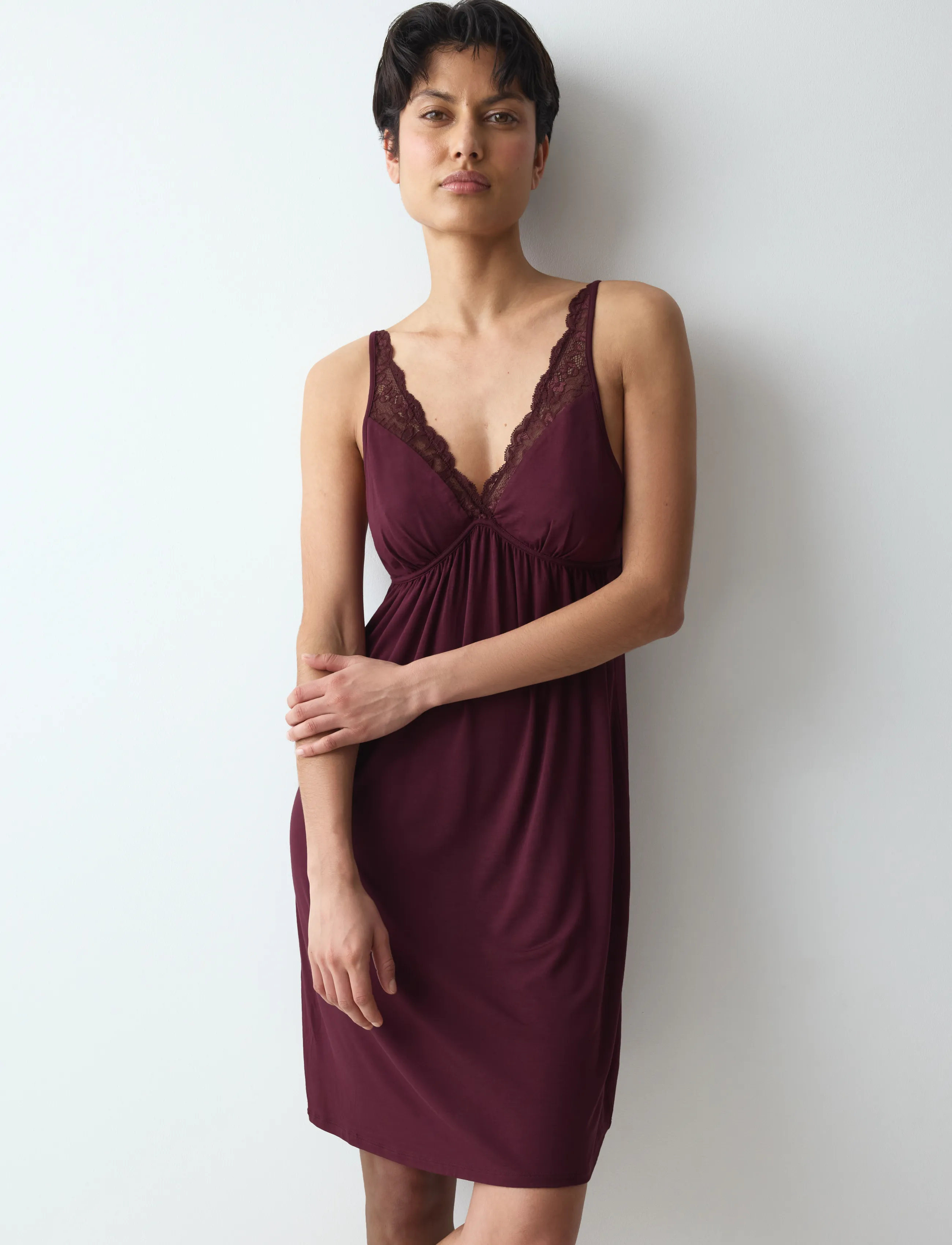 Triumph - Amourette NDK - nightdresses - claret - 0
