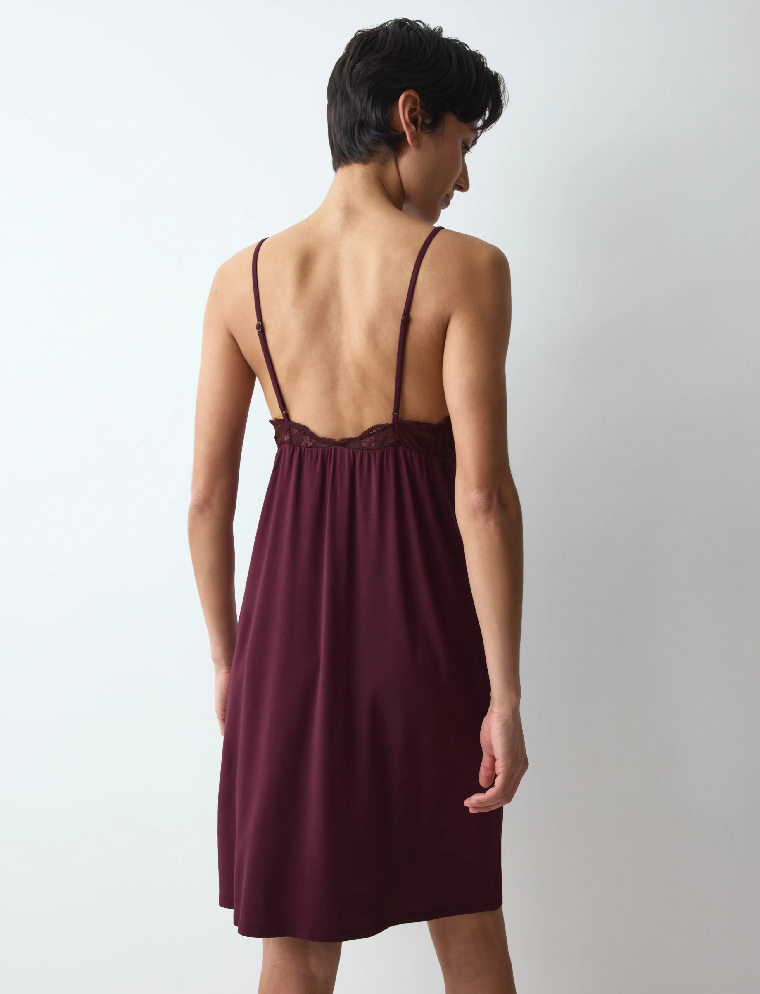 Triumph - Amourette NDK - nightdresses - claret - 2