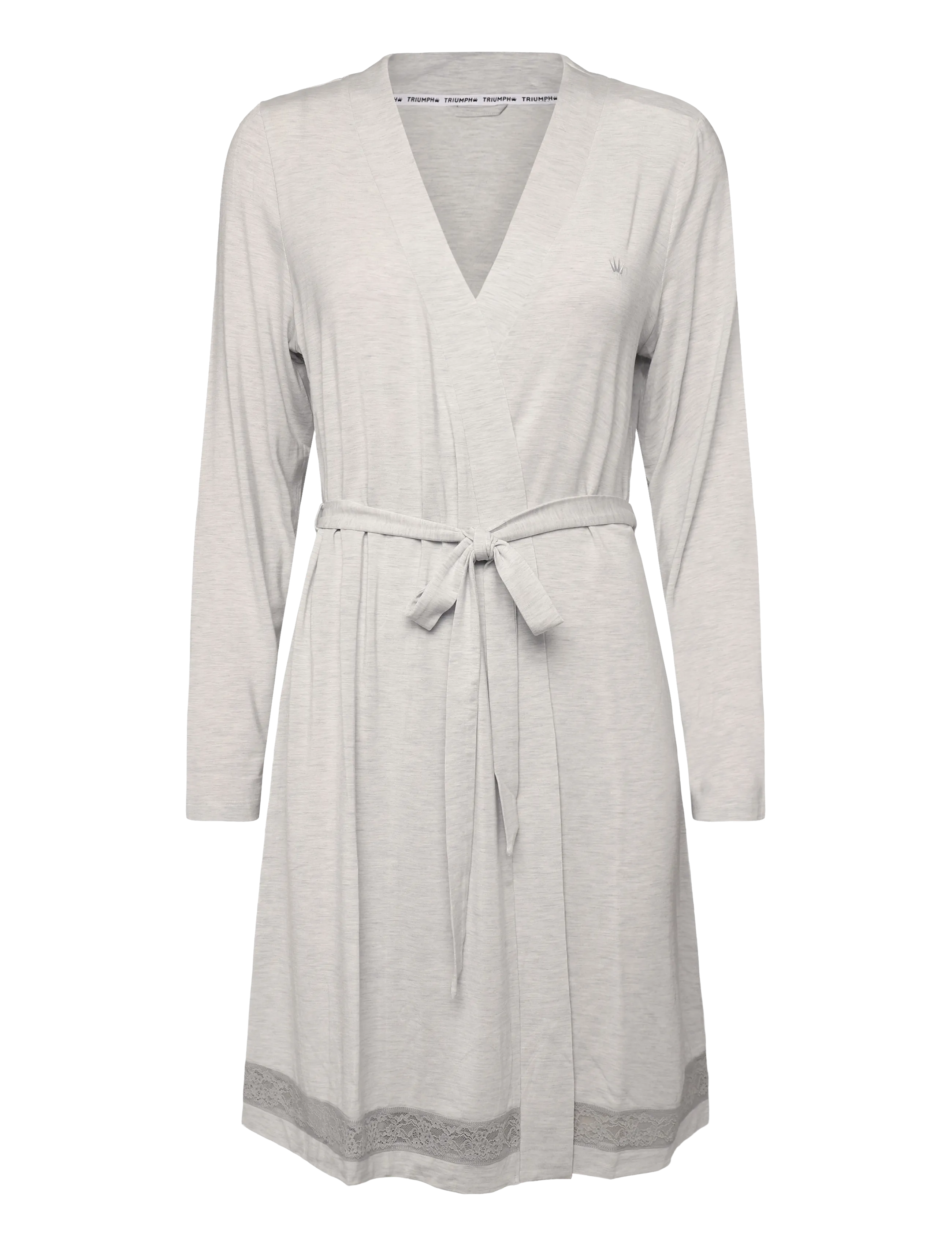 Triumph Comfort Allure Robe - Inspiration - LIGHT GREY MELANGE / grey