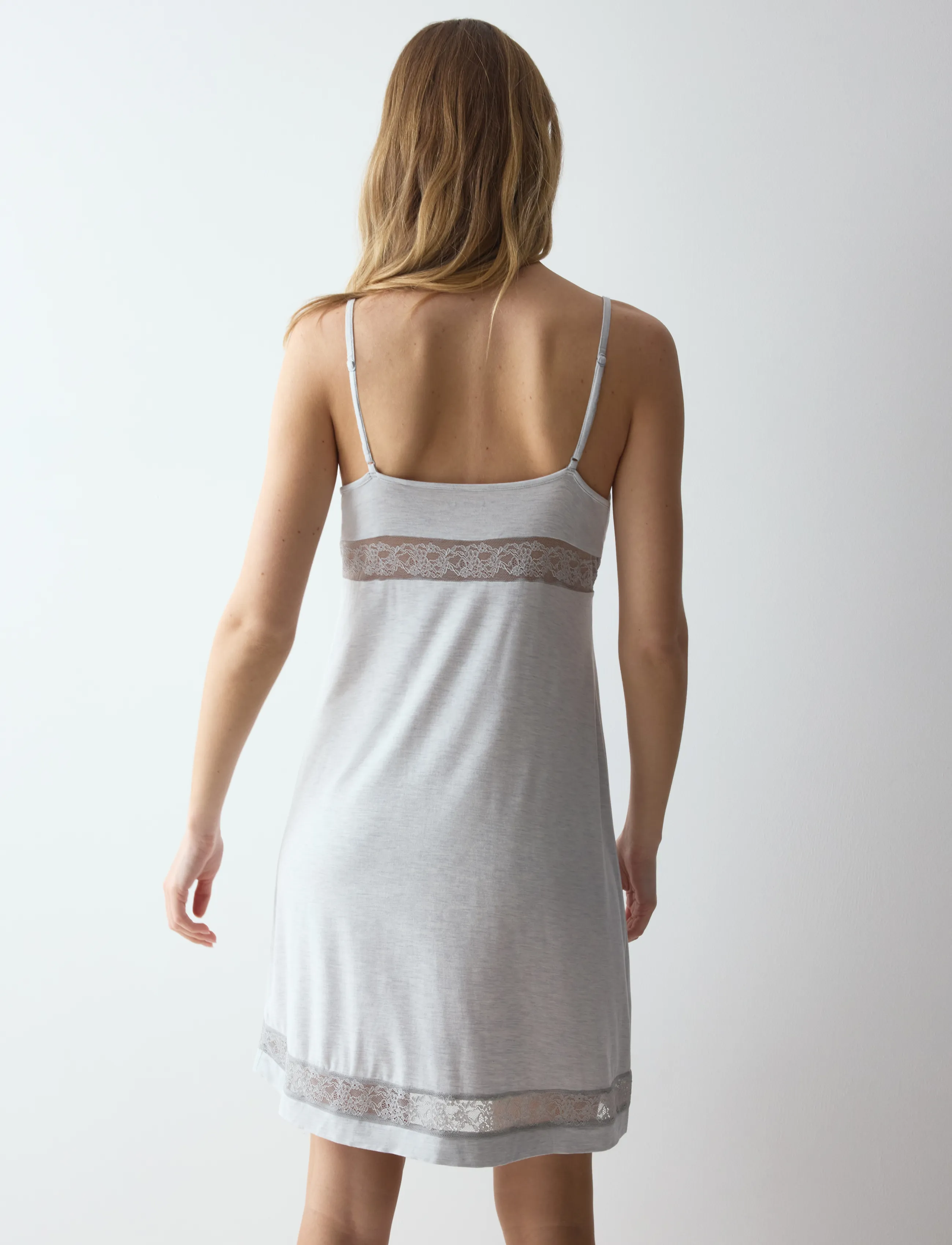 Triumph - Comfort Allure NDK - Öösärgid - light grey melange - 3
