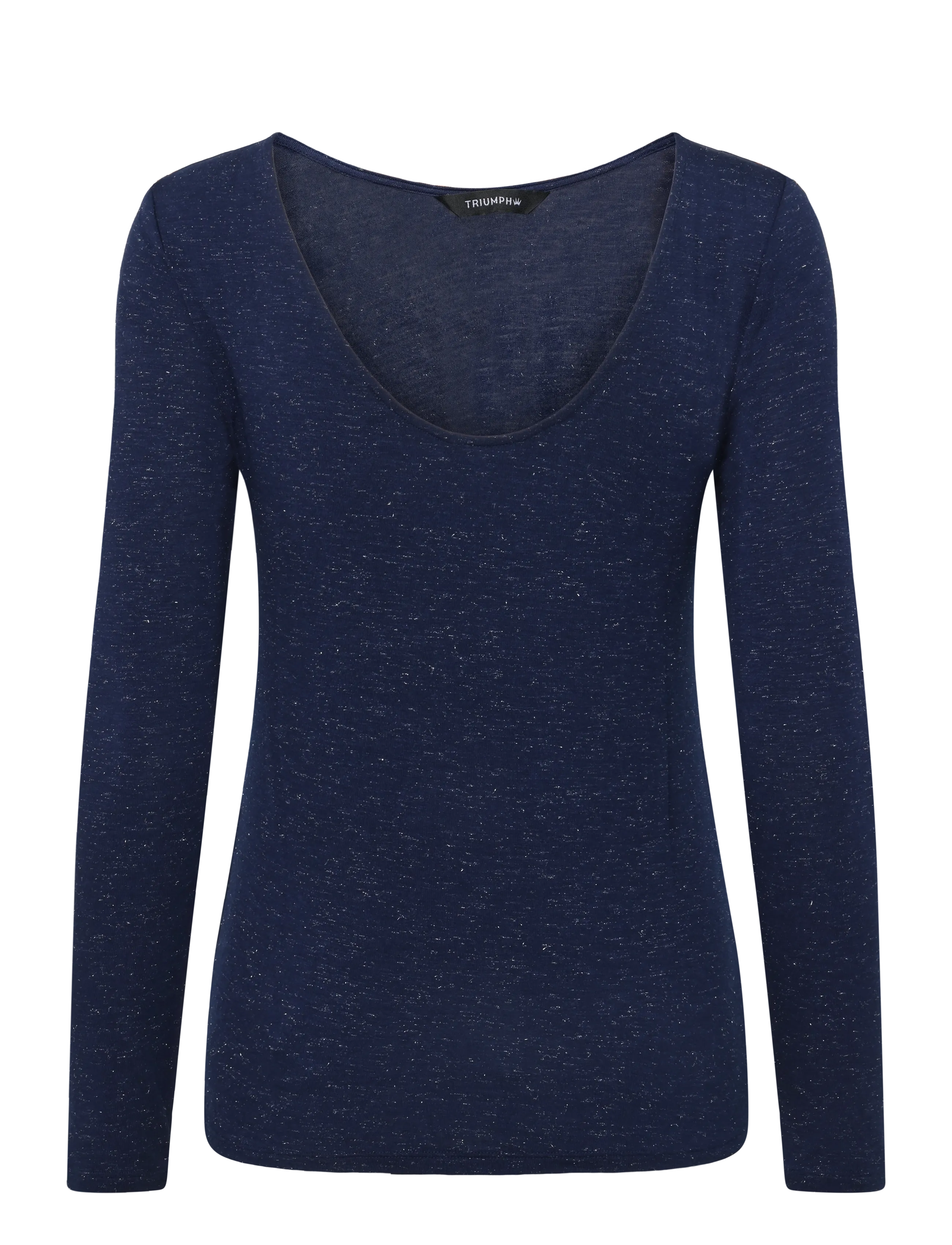 Triumph - Beauty Layers Top LSL Lurex - jumpers - admiral - 2